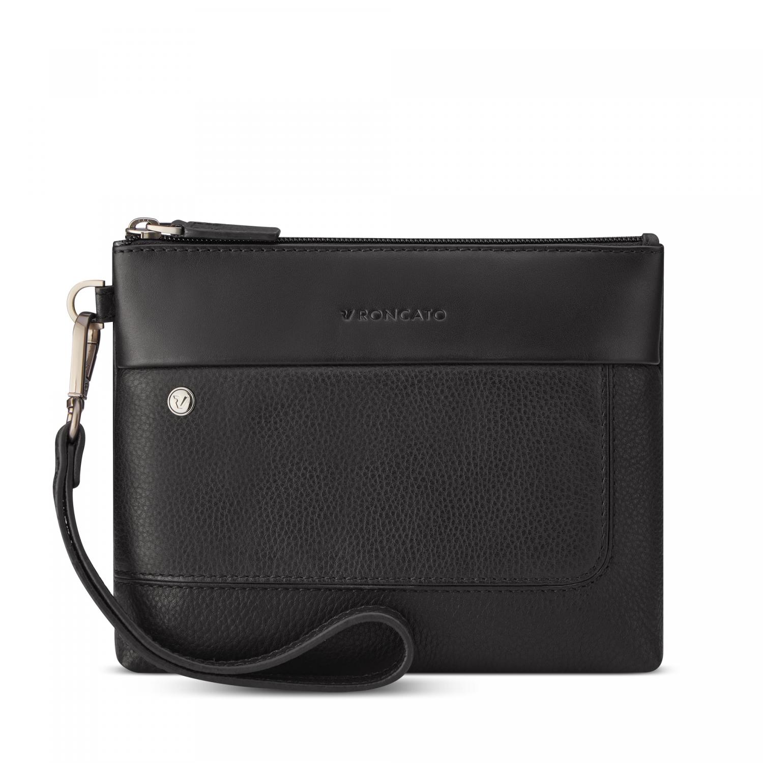 ALASKA Bustina piatta 22x16x3.5 cm - Nero