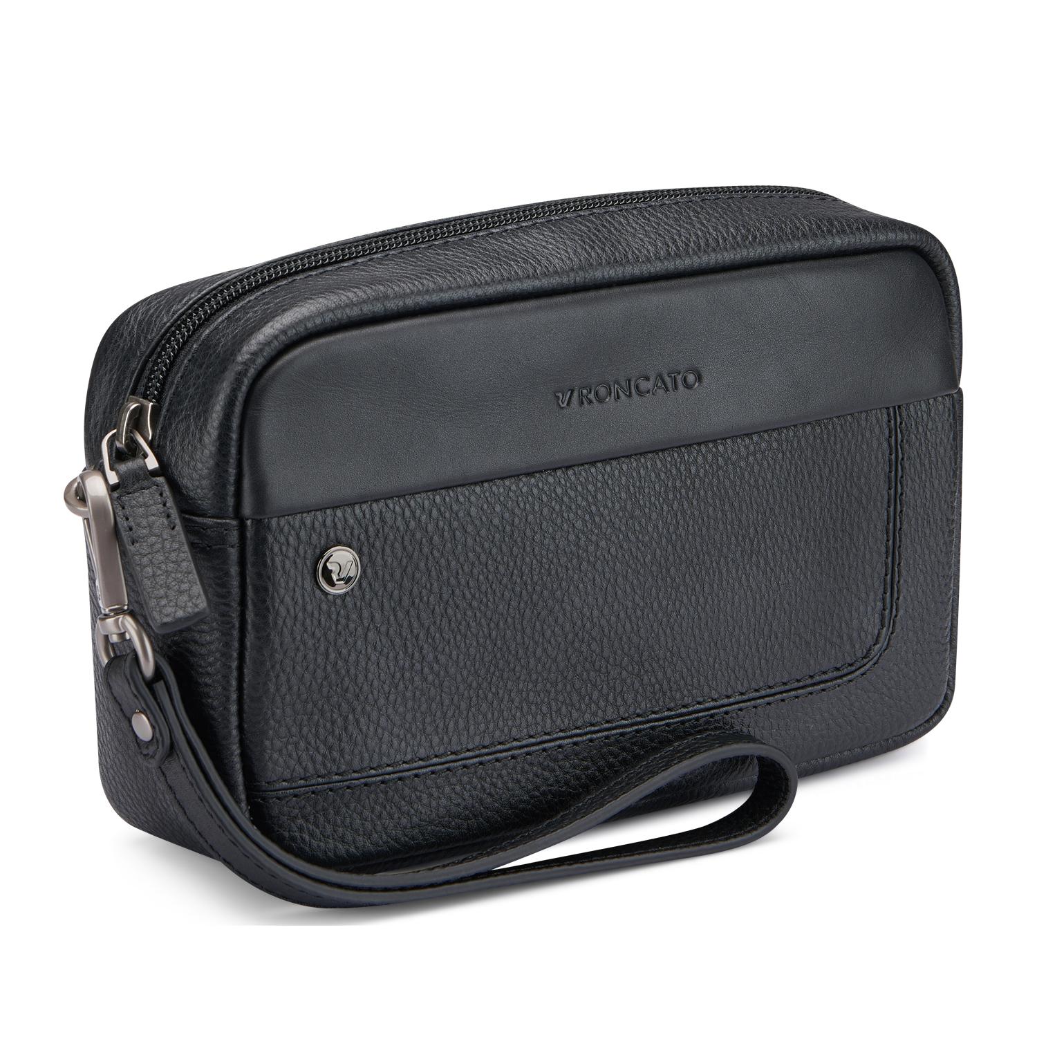 ALASKA Pochette 21x12x7 cm - Nero