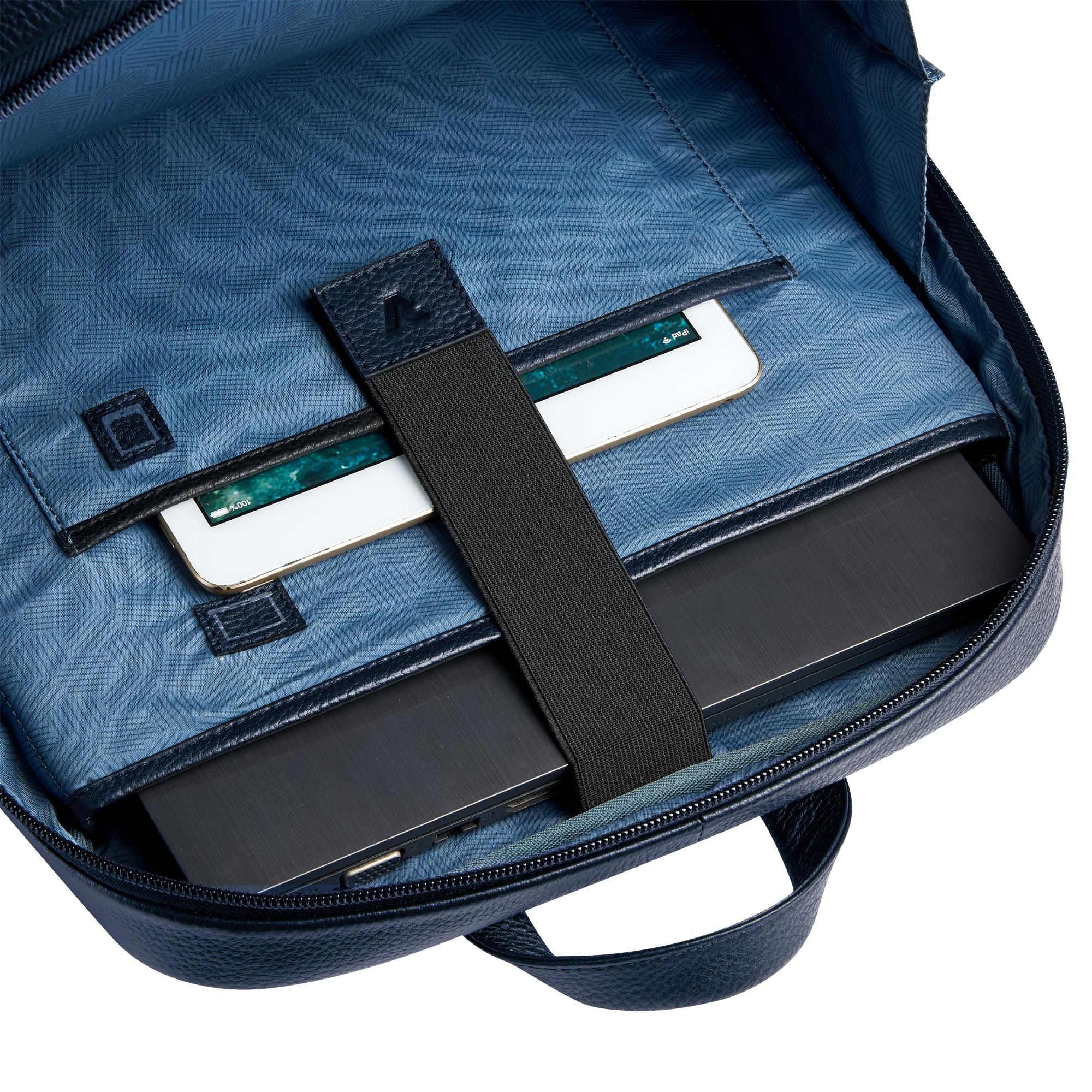 ALASKA Mochila trabajo para portátil 15.6 - 42x33x13 cm - Azul Navy