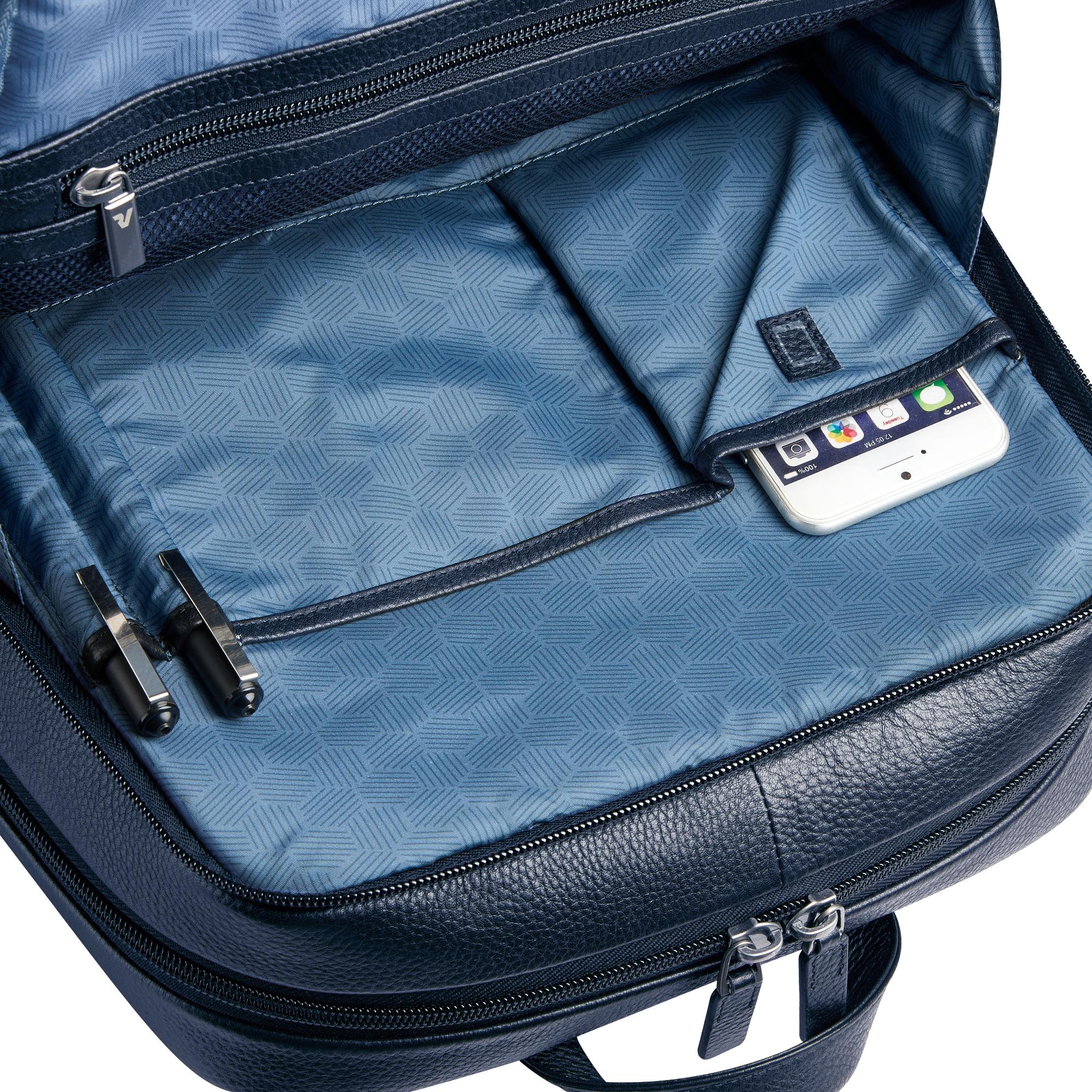ALASKA Mochila trabajo para portátil 15.6 - 42x33x13 cm - Azul Navy
