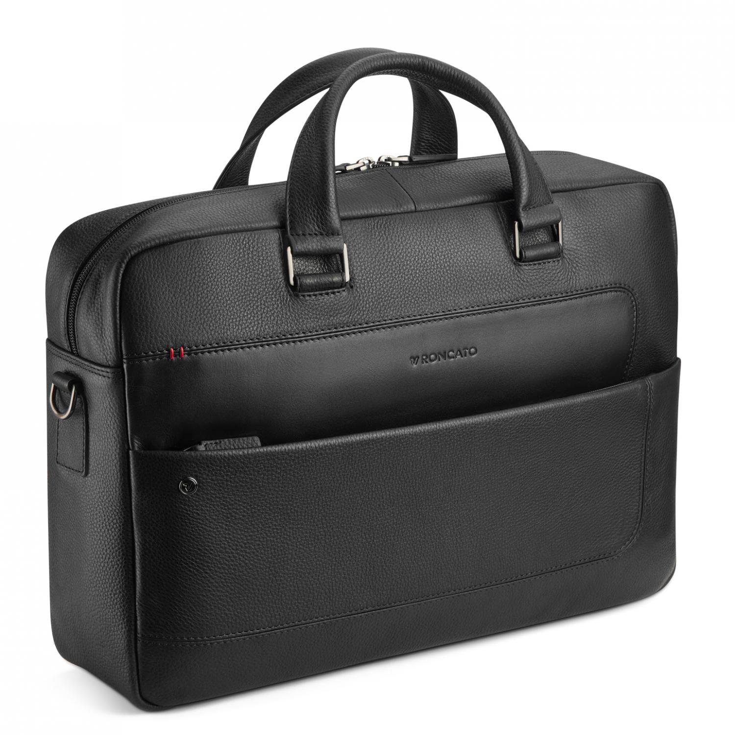 Roncato Alaska Borsa Porta Computer Porta Pc 15.6 - 42x30x10 Cm - Nero