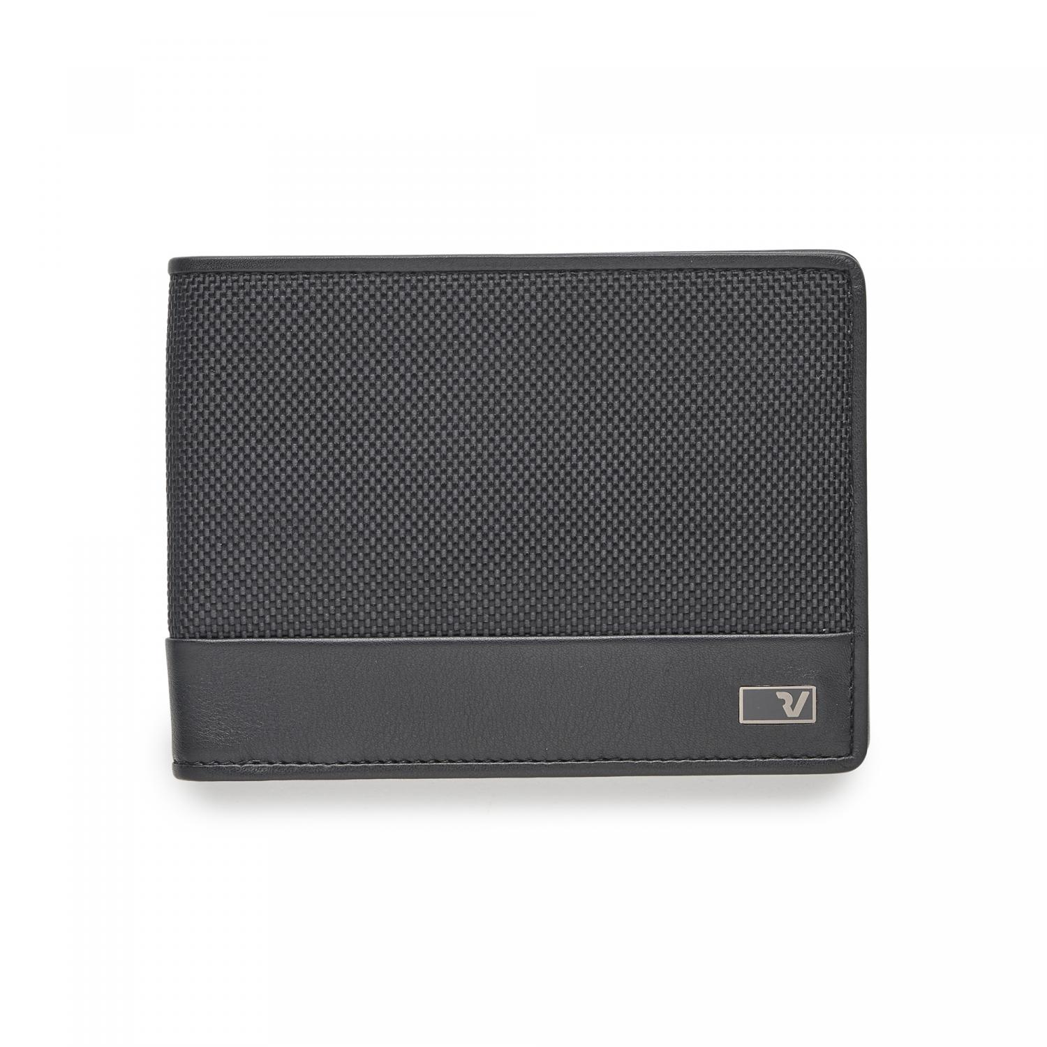 Roncato Alabama Portafoglio Uomo 13x9.5x1.5 Cm - Nero
