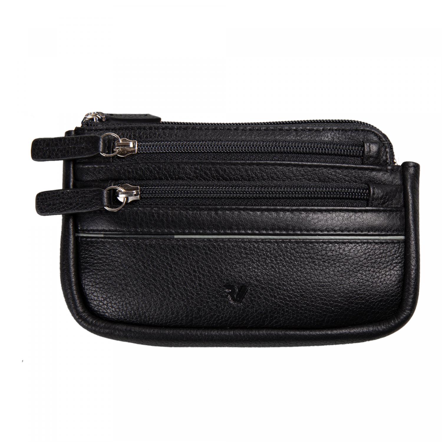 Roncato Pe-boston Portachiavi 6.5x13x1.5 Cm - Nero