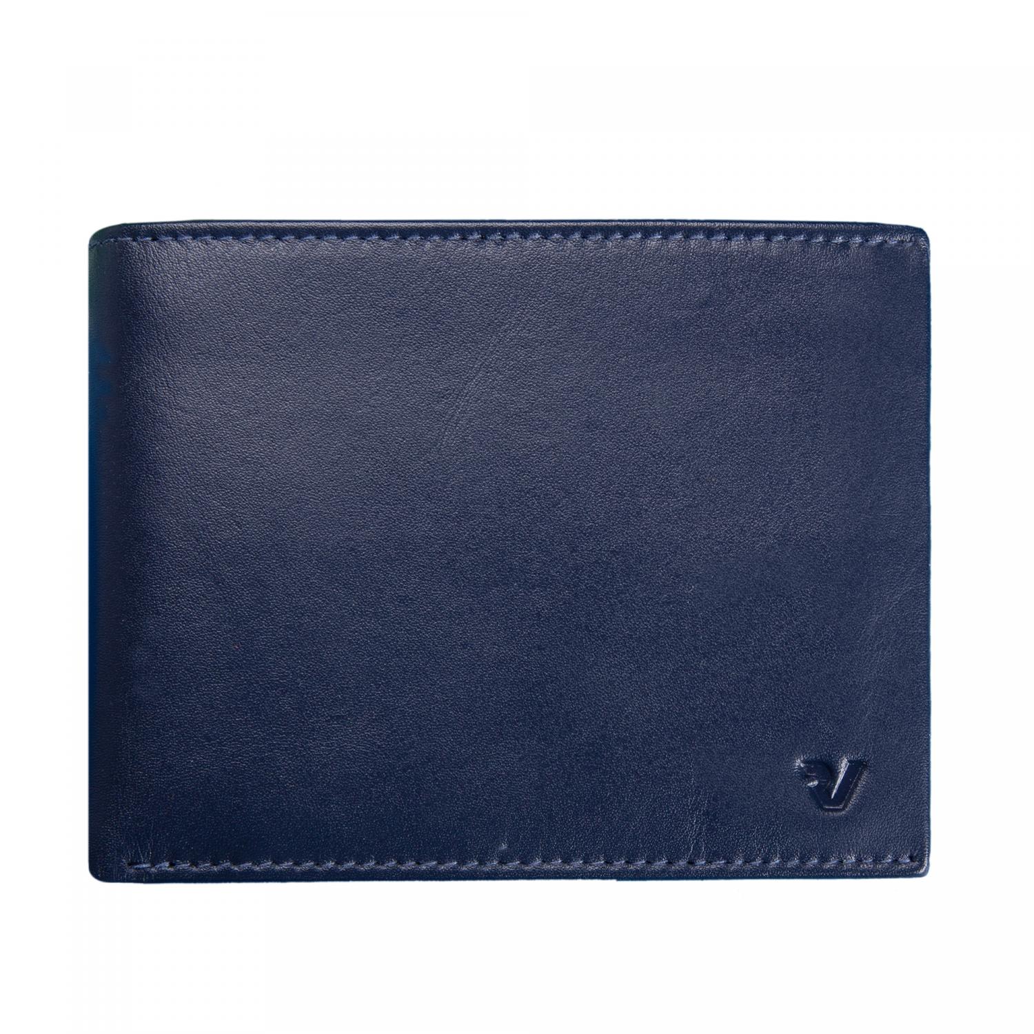 Roncato Pascal Portafoglio Uomo 13x9.5x2 Cm - Blu Navy