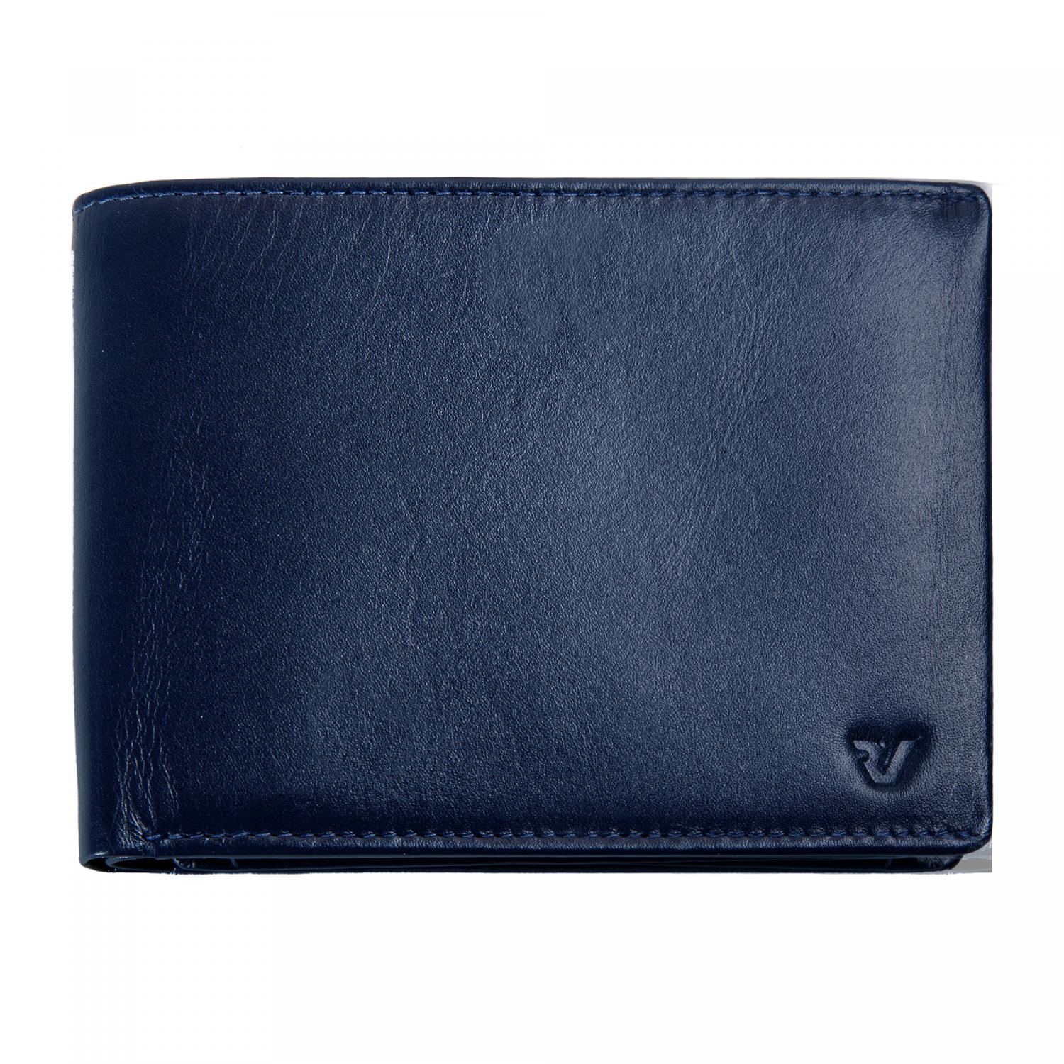 PASCAL Cartera de hombre 13x9.5x2 cm - Azul Navy