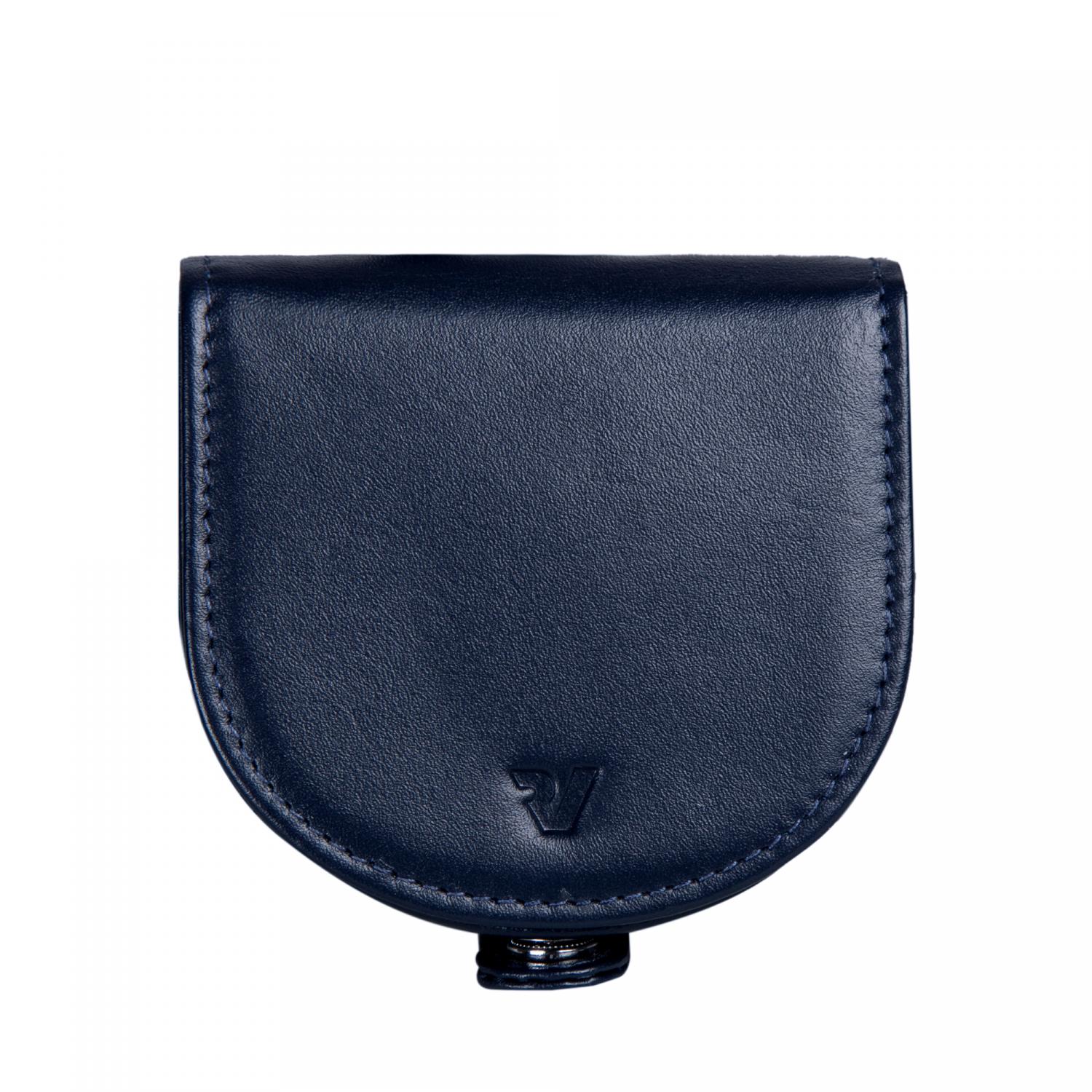 PASCAL Monedero 8x7.5x2 cm - Azul Navy