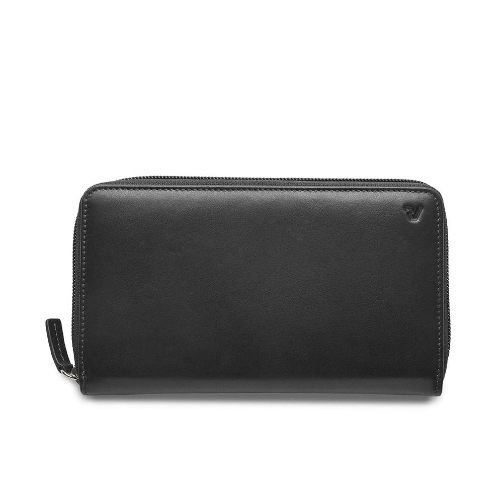 PASCAL Portafoglio donna 19x10x3 cm - Nero