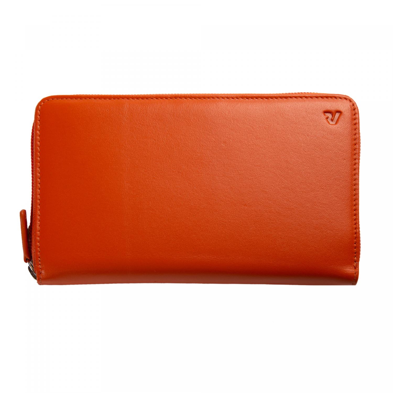 Roncato Pascal Portafoglio Donna 19x10x3 Cm - Arancio