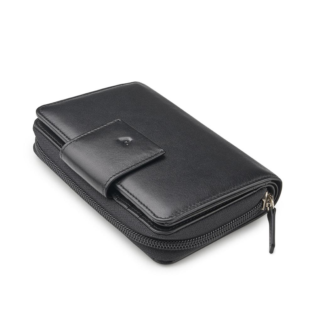 PASCAL Cartera de mujer 15x10x3.5 cm - Negro