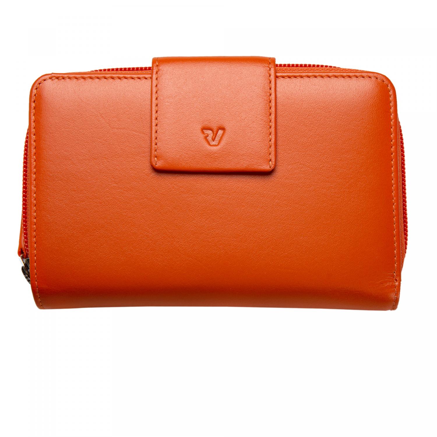 PASCAL Cartera de mujer 15x10x3.5 cm - Naranja