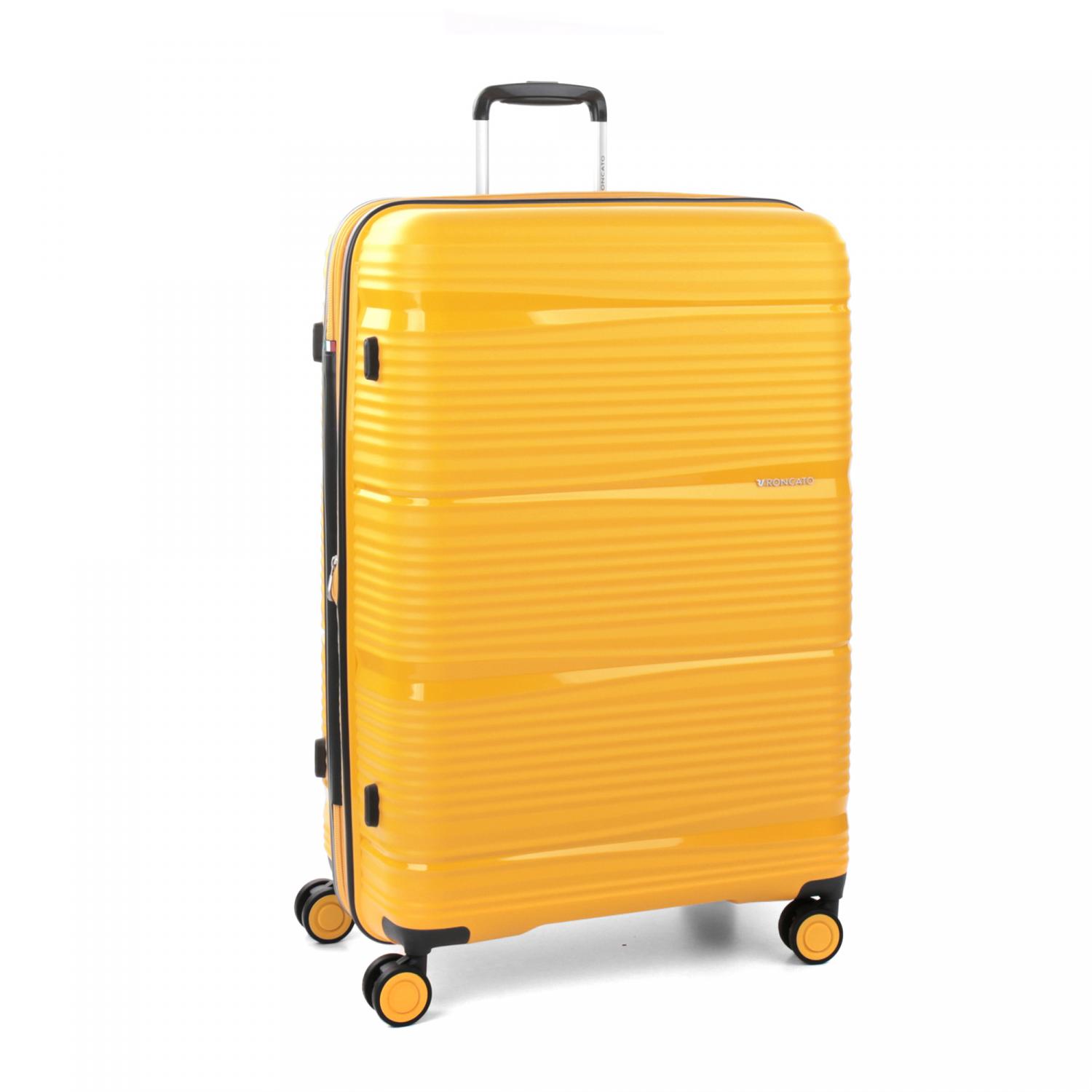 Roncato R-lite Trolley Grande 75 Cm Espandibile - Giallo