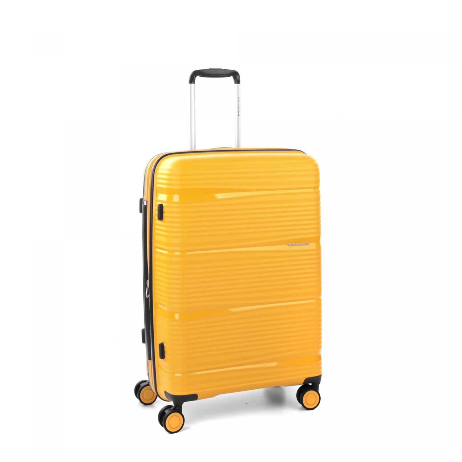 Roncato R-lite Trolley Medio 66 Cm Espandibile - Giallo