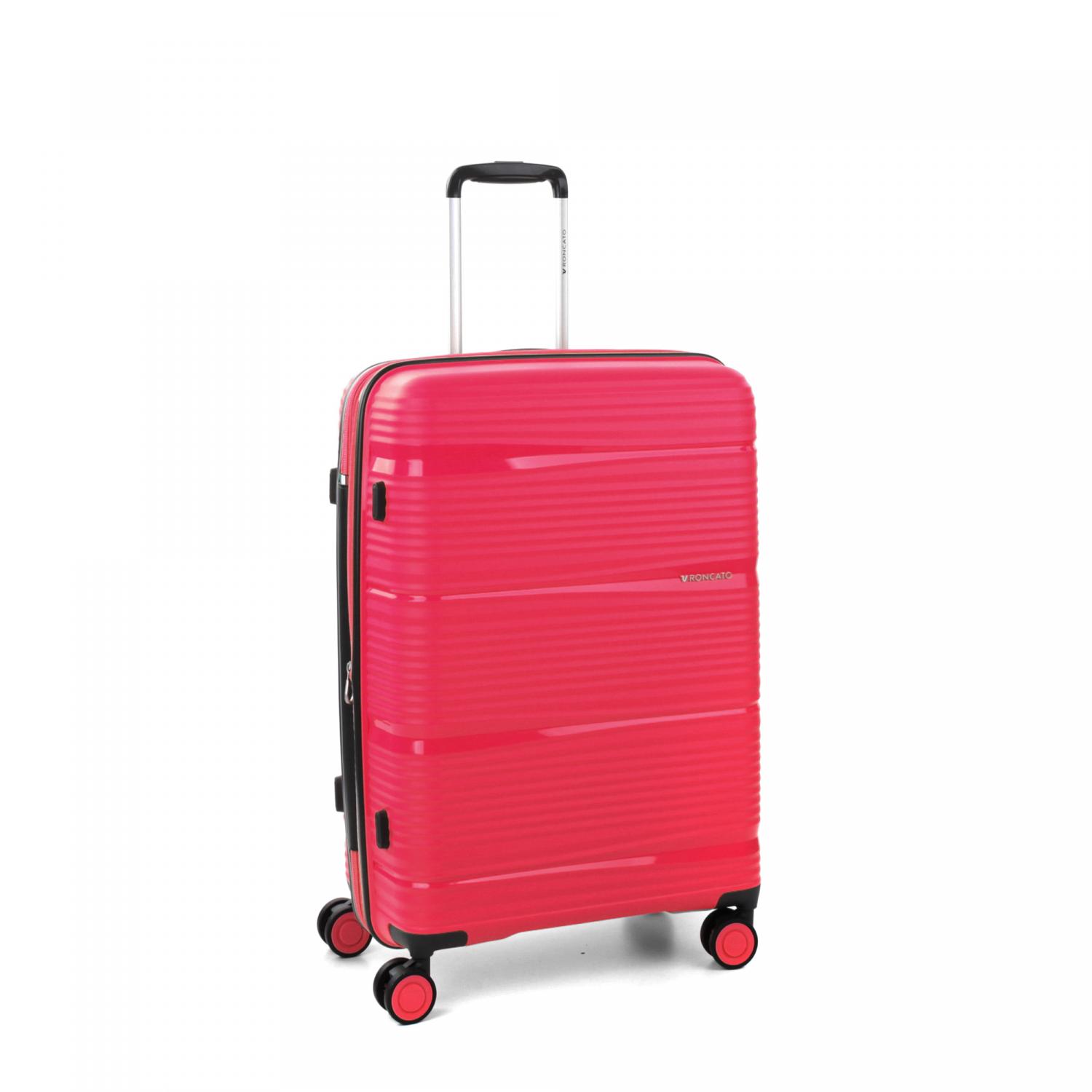 Roncato R-lite Trolley Medio 66 Cm Espandibile - Fucsia
