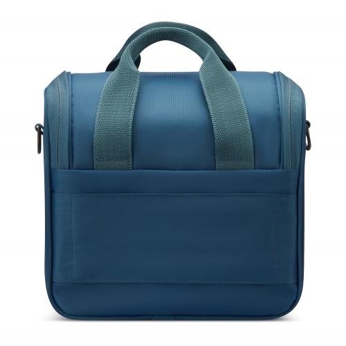 Beauty Case Tandem Skull Blu Adattabile Al Trolley - Piccolo E Maniglia Laterale