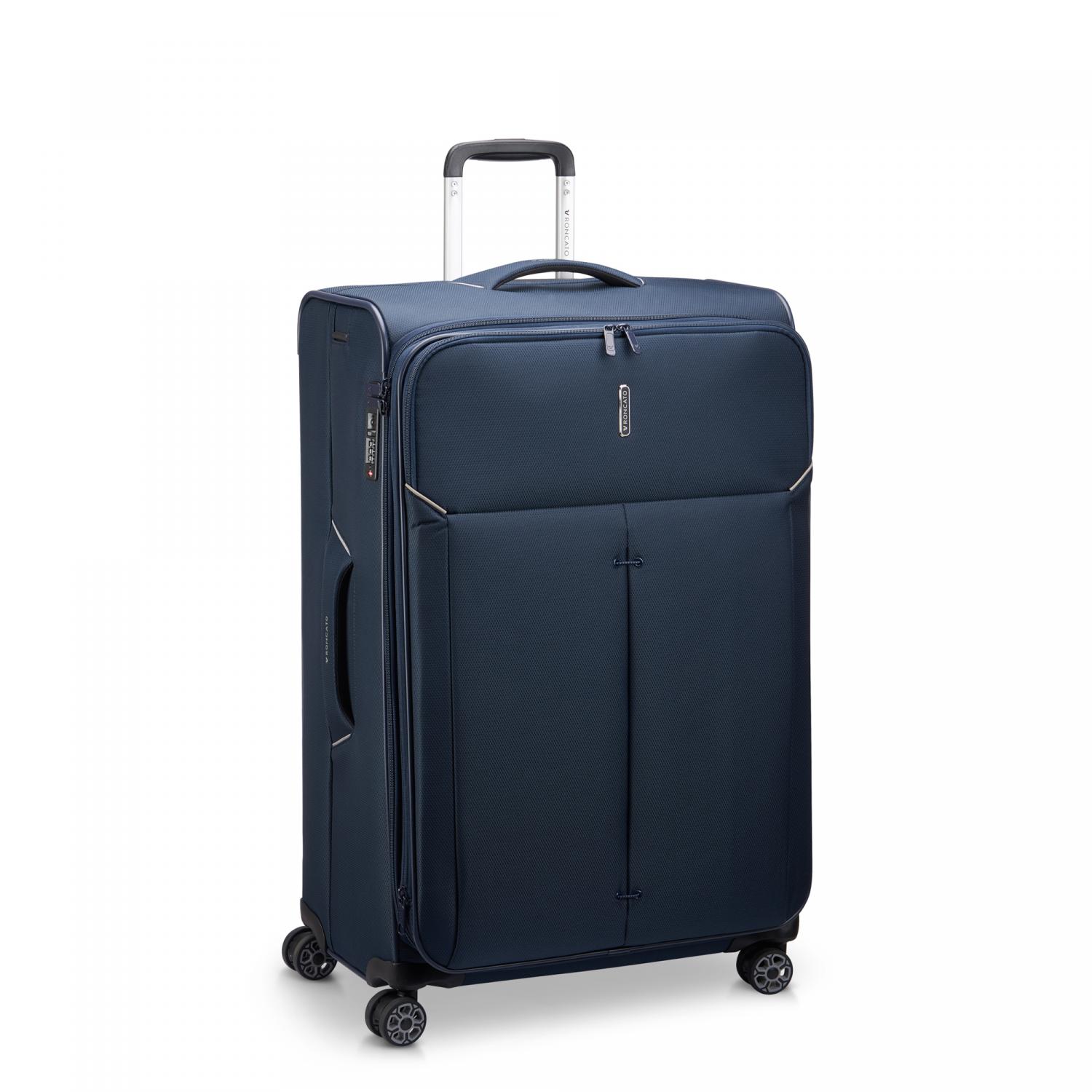 Roncato Ironik 2.0 Trolley Grande 75 Cm Espandibile - Blu Notte