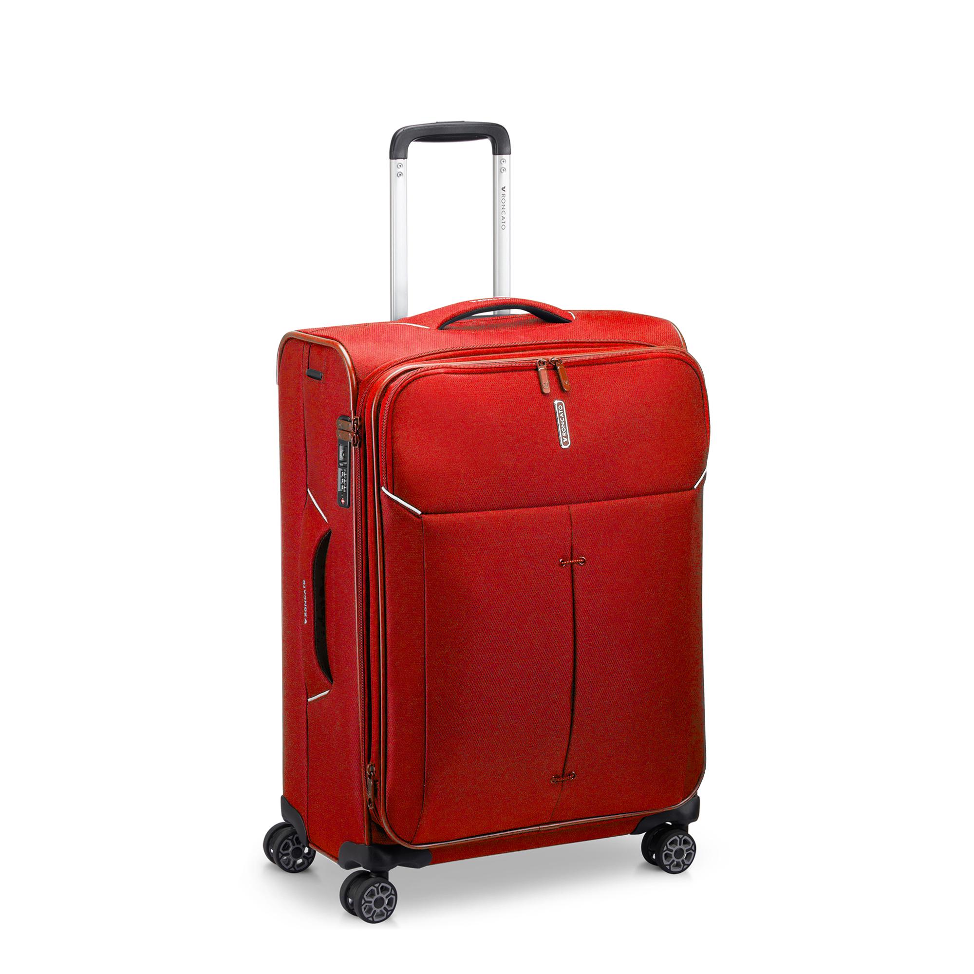IRONIK 2.0 Trolley medio 65 cm Espandibile - Rosso