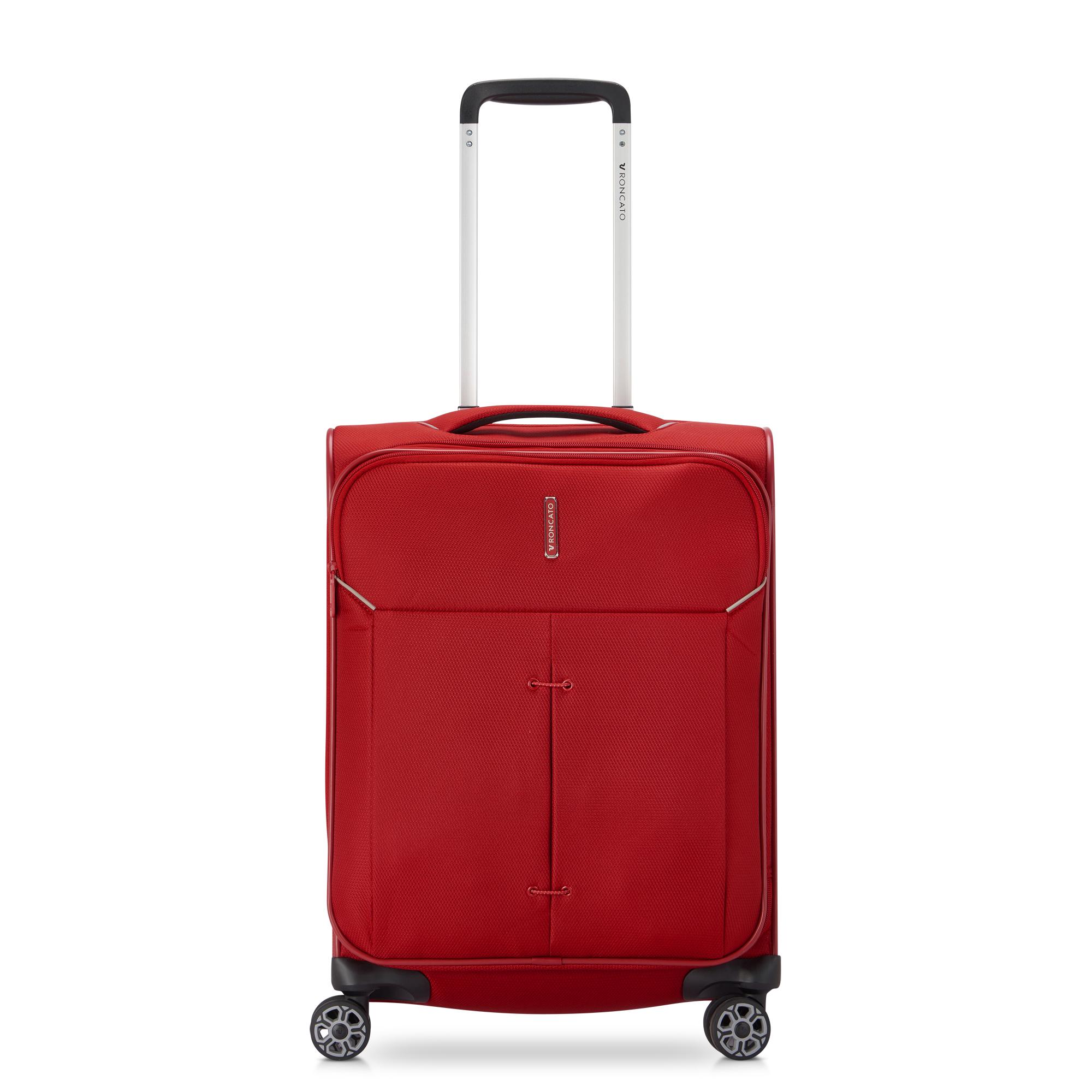 IRONIK 2.0 Valise cabine 55x40x20/23 cm Extensible - Rouge