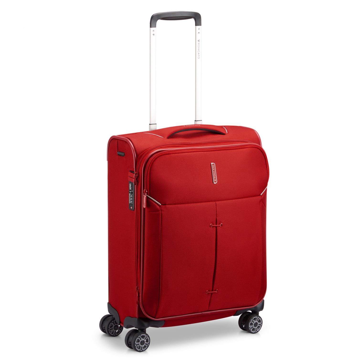 IRONIK 2.0 Maleta de cabina 55x40x20/23 cm Expandible - Rojo