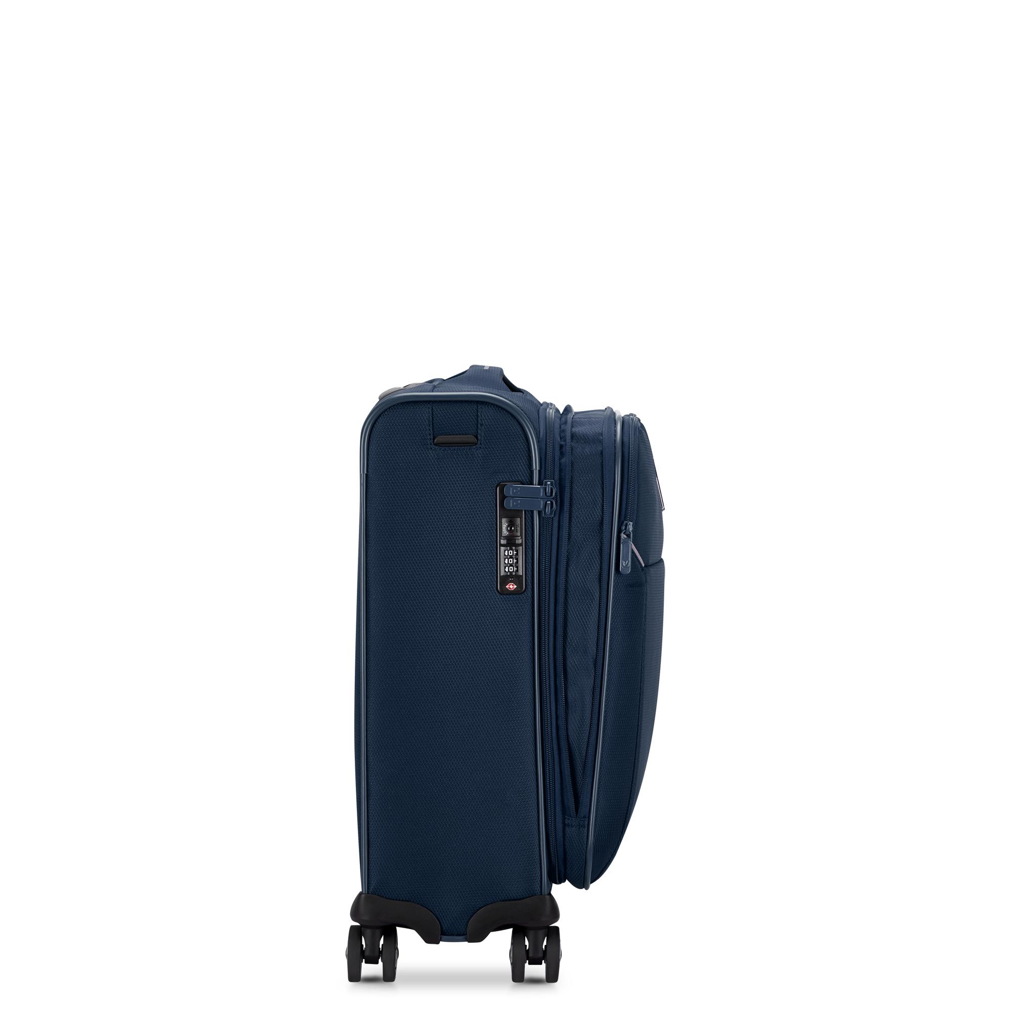 IRONIK 2.0 Valise cabine 55x40x20/23 cm Extensible - Bleu nuit