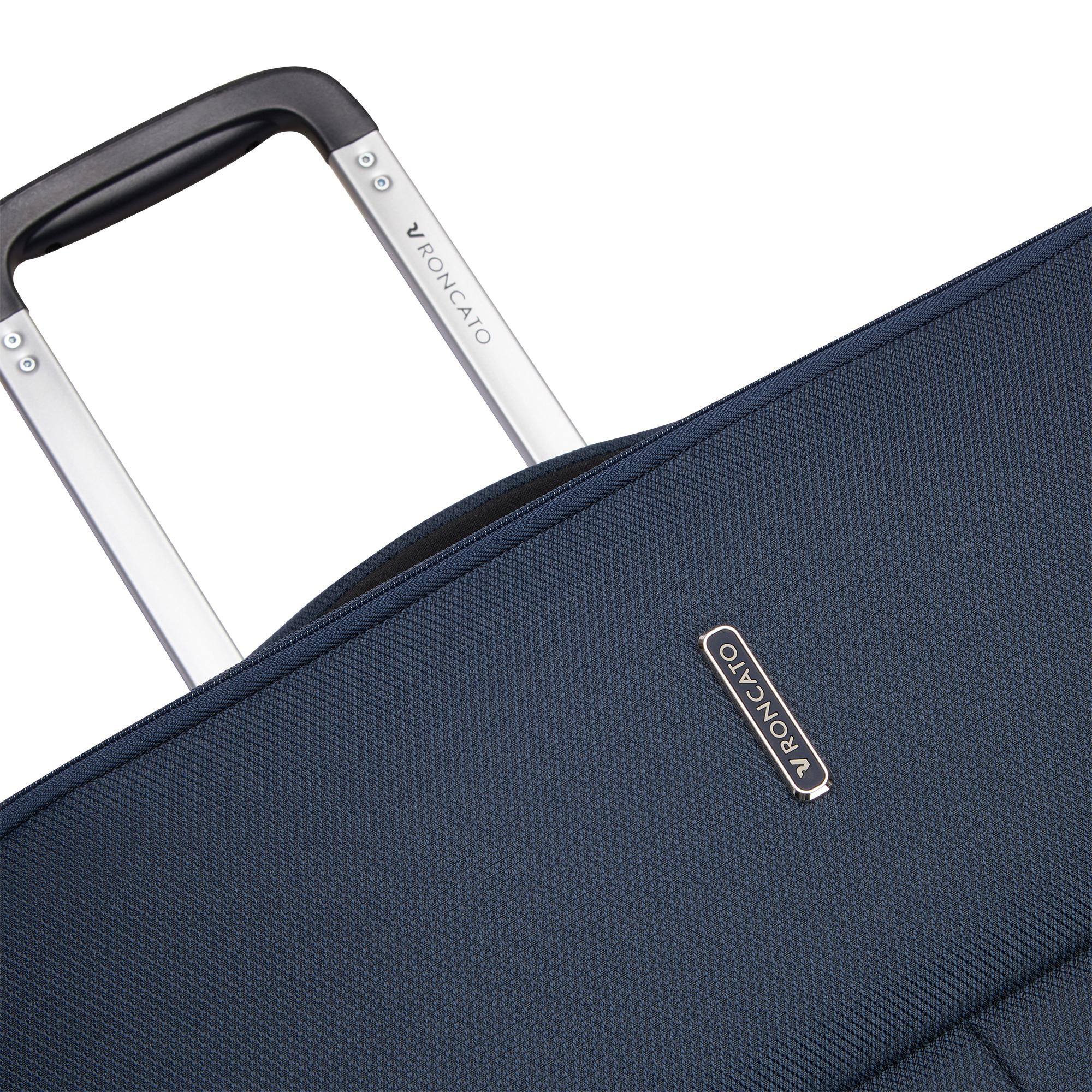 IRONIK 2.0 Valise cabine 55x40x20/23 cm Extensible - Bleu nuit