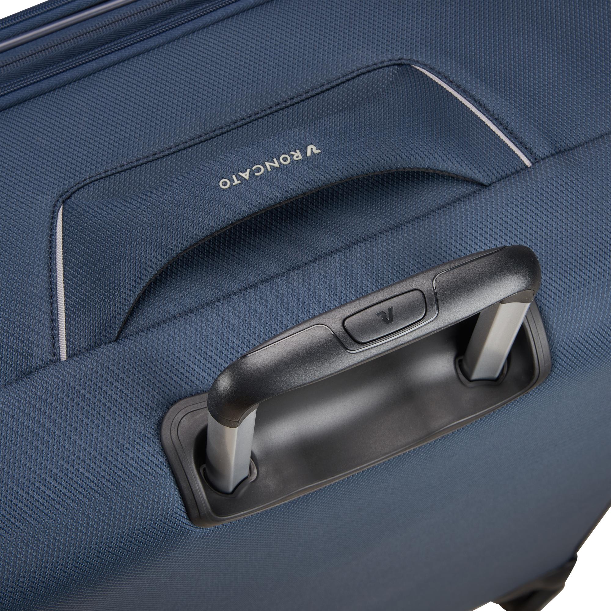 IRONIK 2.0 Valise cabine 55x40x20/23 cm Extensible - Bleu nuit