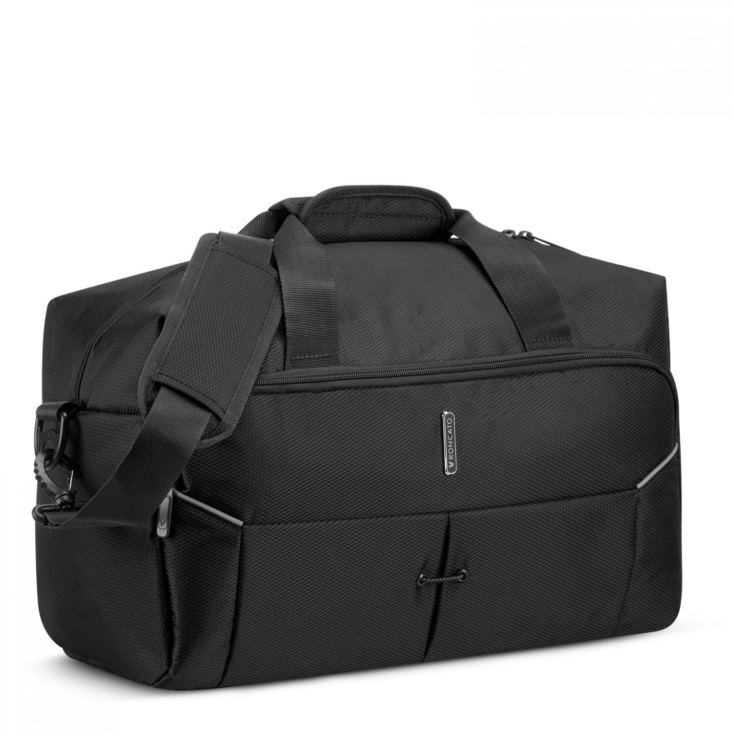 Roncato Ironik 2.0 Borsa Cabina 40x25x20 Cm - Nero