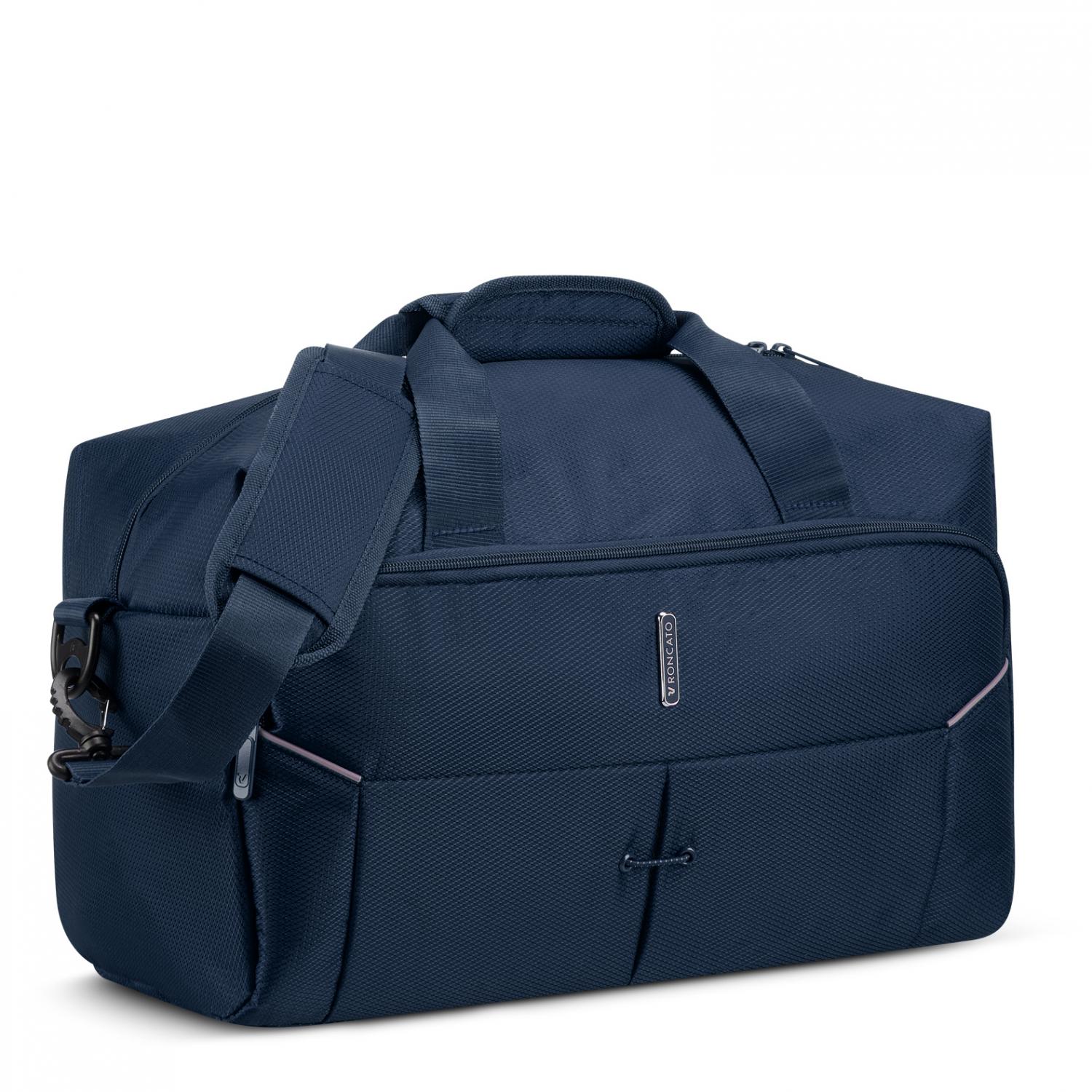 Roncato Ironik 2.0 Borsa Cabina 40x25x20 Cm - Blu Notte