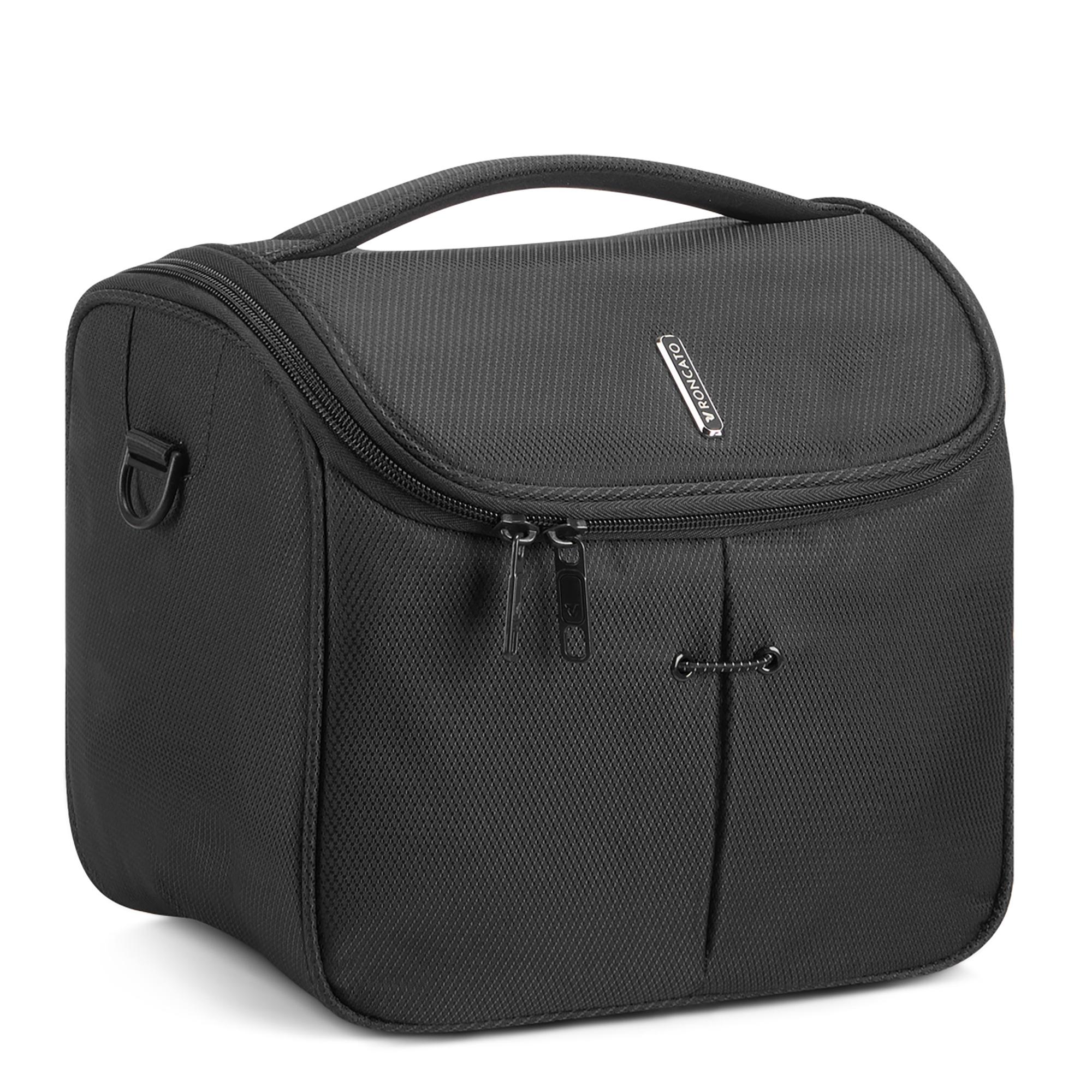 IRONIK 2.0 Neceser de viaje 28x24x17 cm - Negro