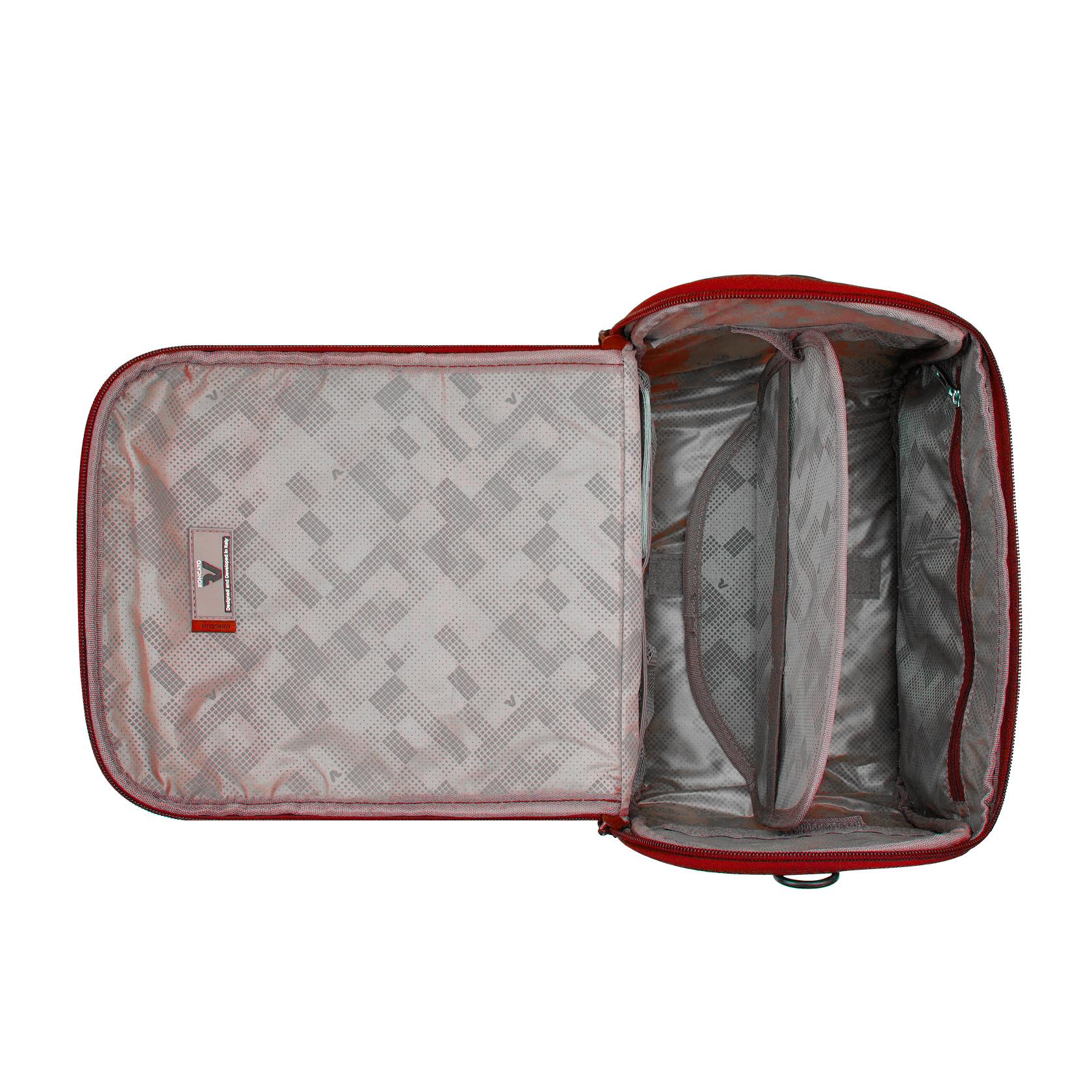 IRONIK 2.0 Neceser de viaje 28x24x17 cm - Rojo