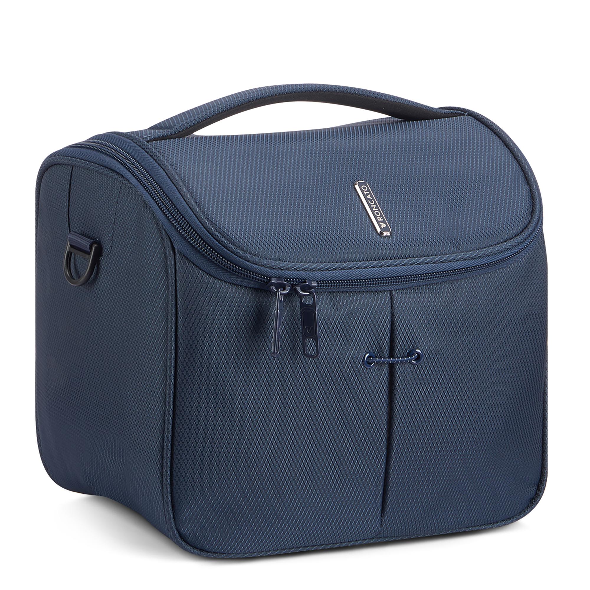 IRONIK 2.0 Neceser de viaje 28x24x17 cm - Azul Oscuro