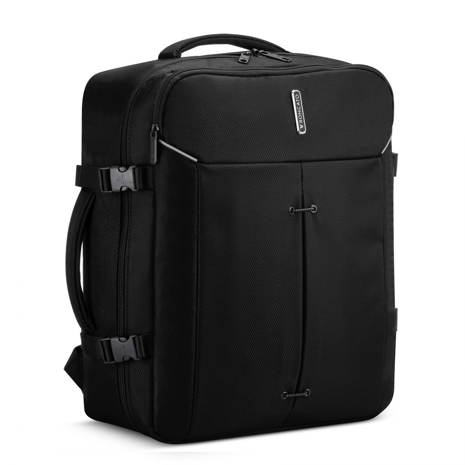 Roncato Ironik 2.0 Zaino Da Viaggio 55x40x20 Cm - Nero