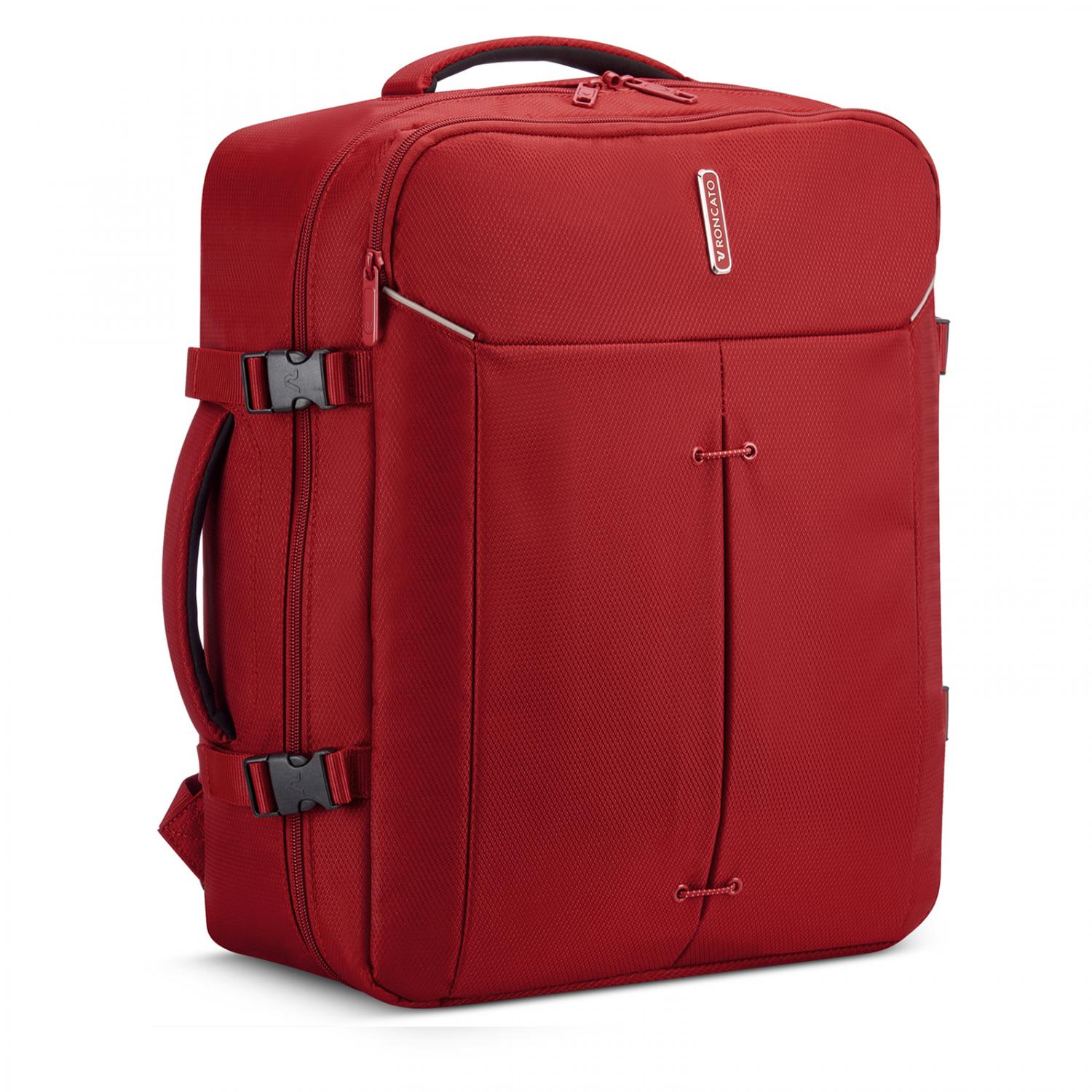 IRONIK 2.0 Mochila viaje 55x40x20 cm - Rojo