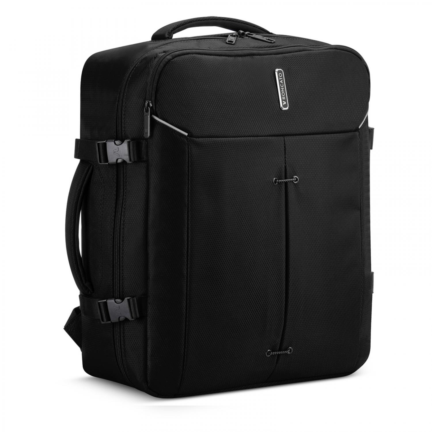 IRONIK 2.0 Easyjet Travel backpack 45x36x20 cm - Black