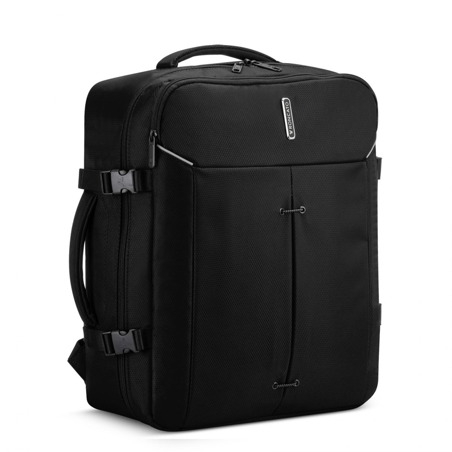 Roncato Ironik 2.0 Easyjet Zaino Da Viaggio 45x36x20 Cm - Nero