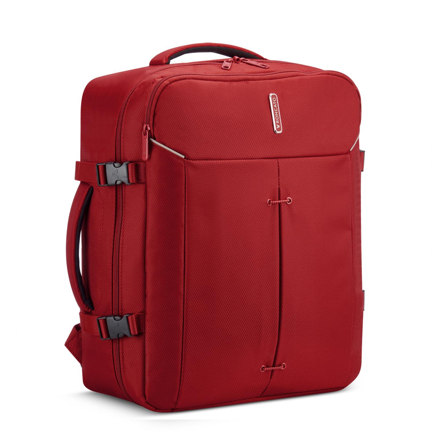 Roncato Ironik 2.0 Easyjet Zaino Da Viaggio 45x36x20 Cm - Rosso