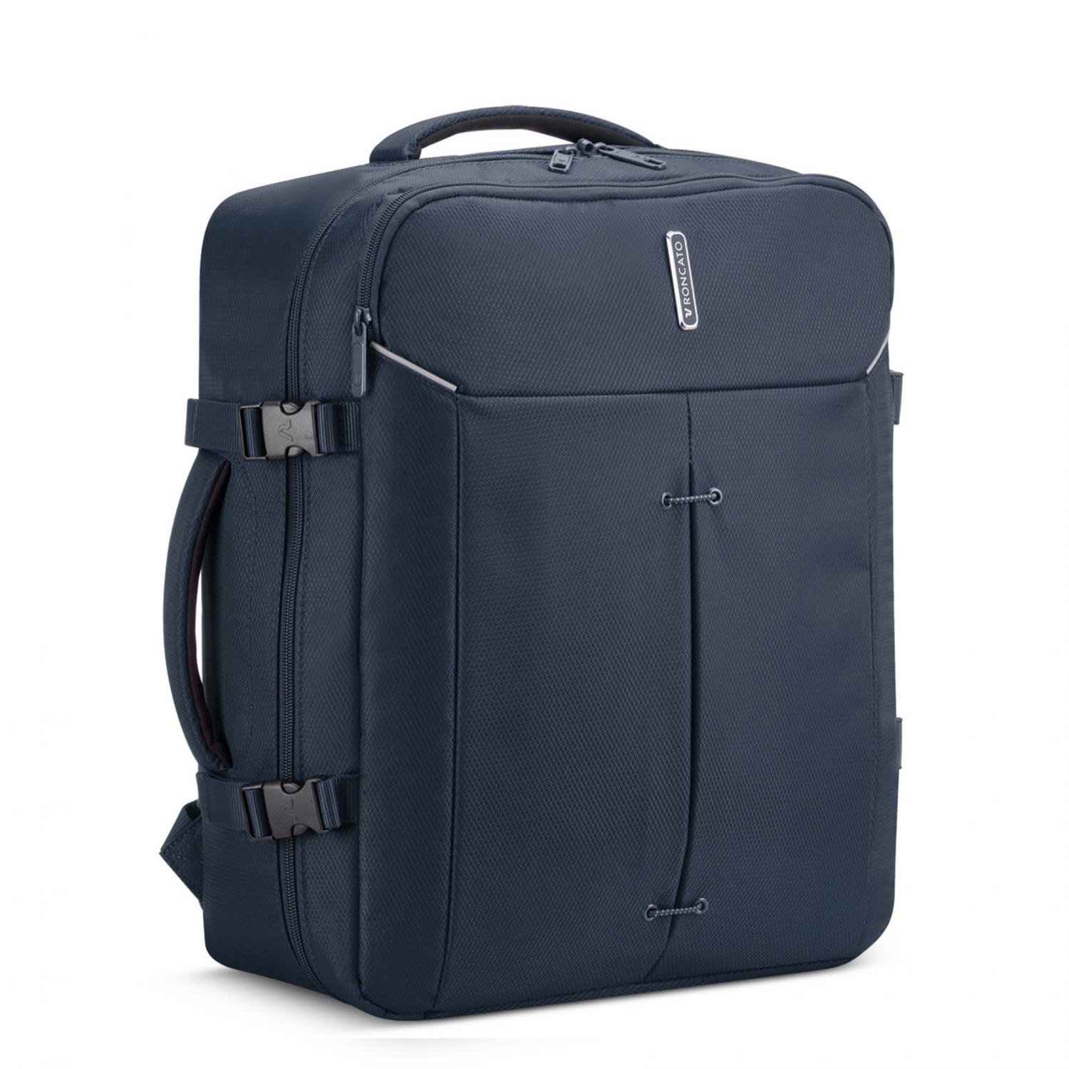Roncato Ironik 2.0 Easyjet Zaino Da Viaggio 45x36x20 Cm - Blu Notte