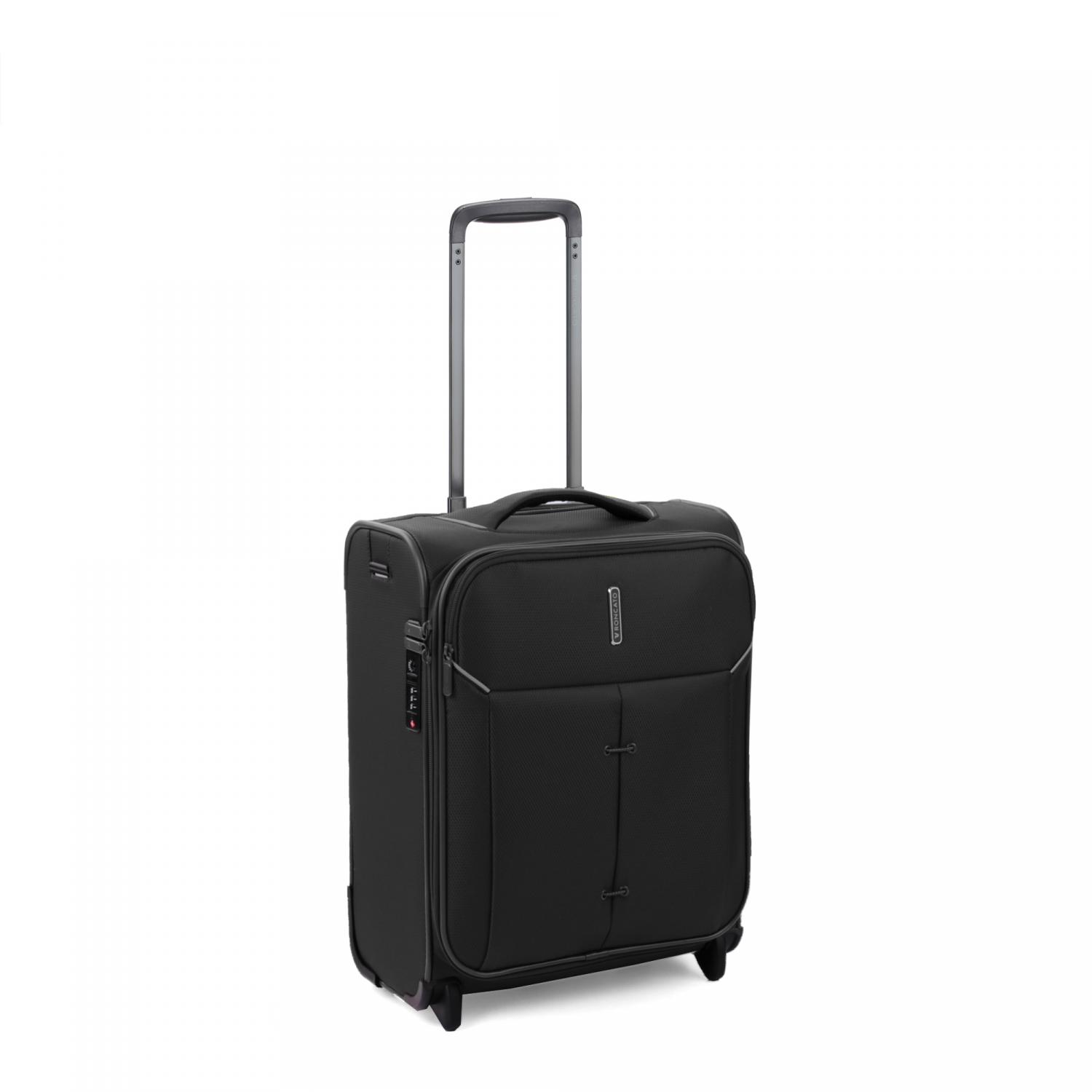 Roncato Ironik 2.0 Easyjet Trolley Bagaglio A Mano 45x36x20 Cm - Nero