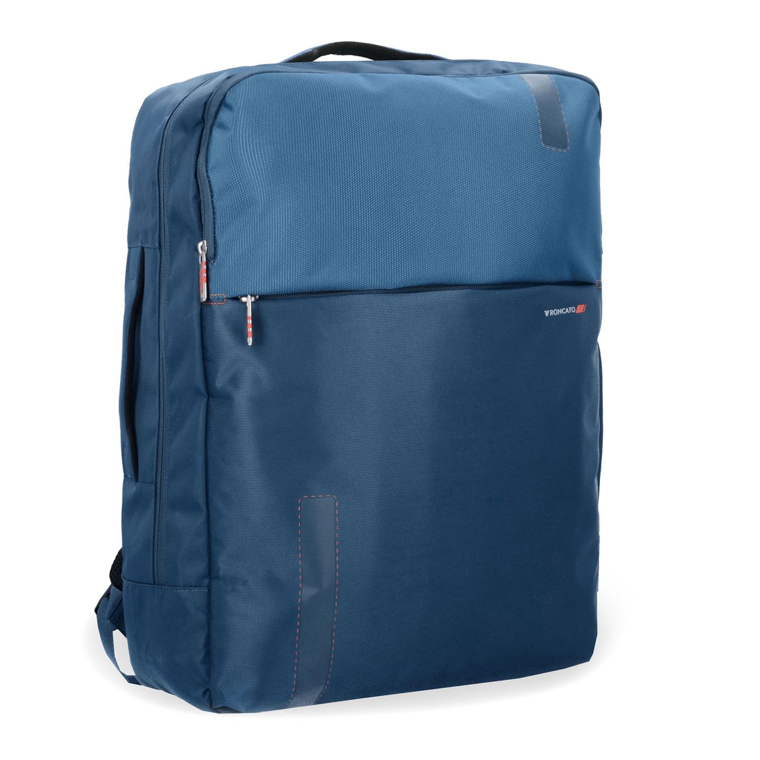 SPEED Sac à dos de voyage avec compartiment pour ordinateur 15.6 -  55x40x20 cm - Bleu