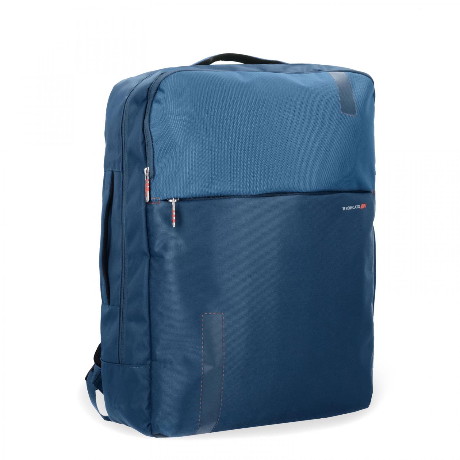 Roncato Speed Zaino Da Viaggio Porta Pc 15.6 - 55x40x20 Cm - Blu