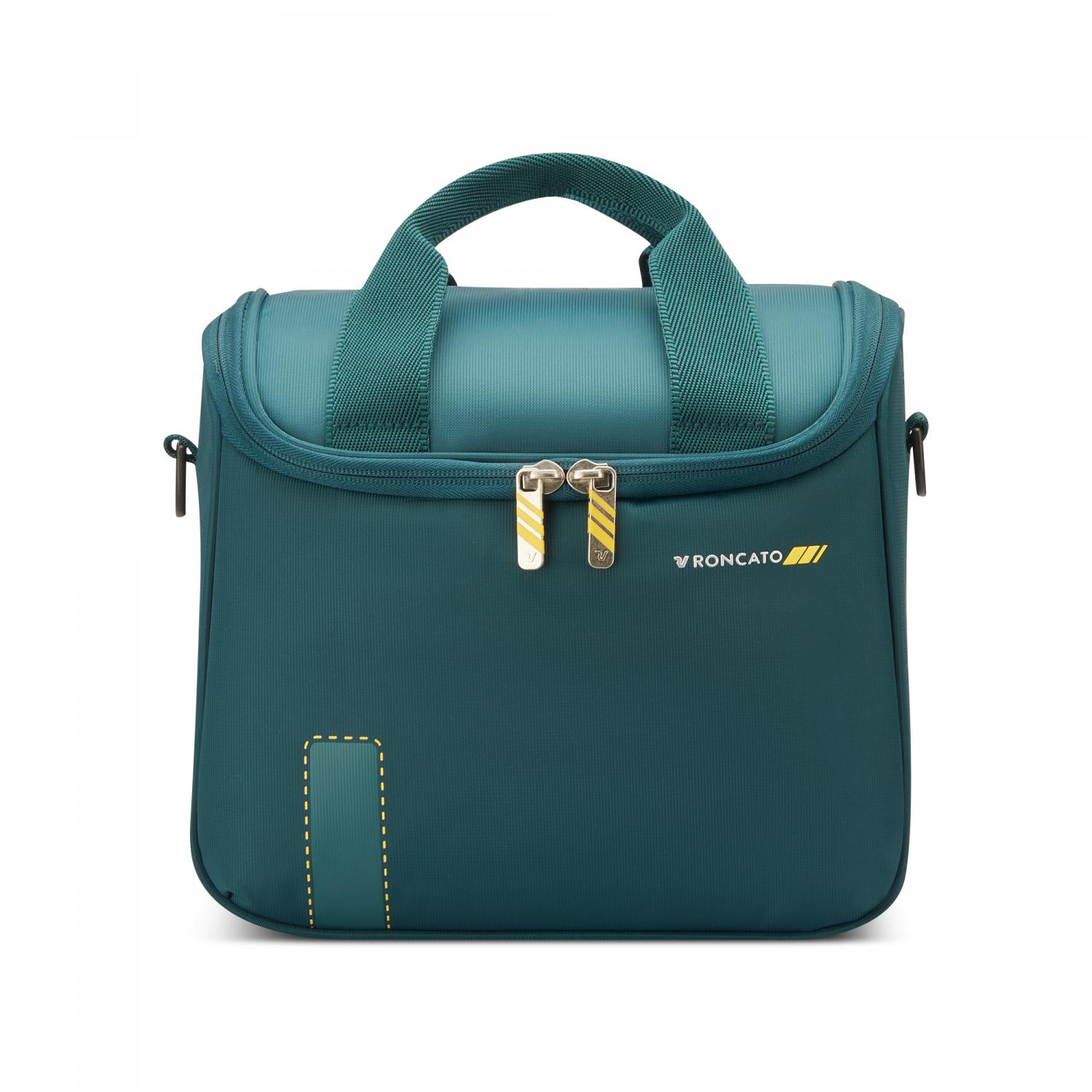 Roncato Speed Beauty Case 27x26x19 Cm - Verde Bottiglia