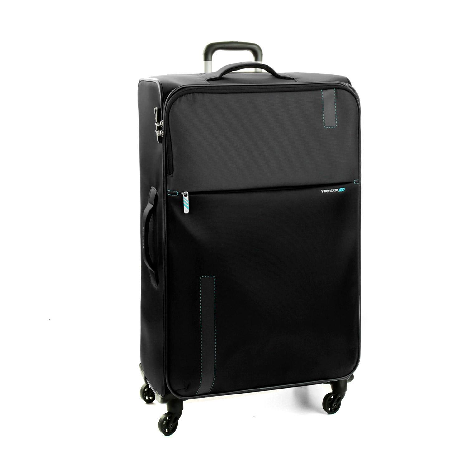 Roncato Speed Trolley Grande Xl 92 Cm Espandibile - Nero/zaffiro