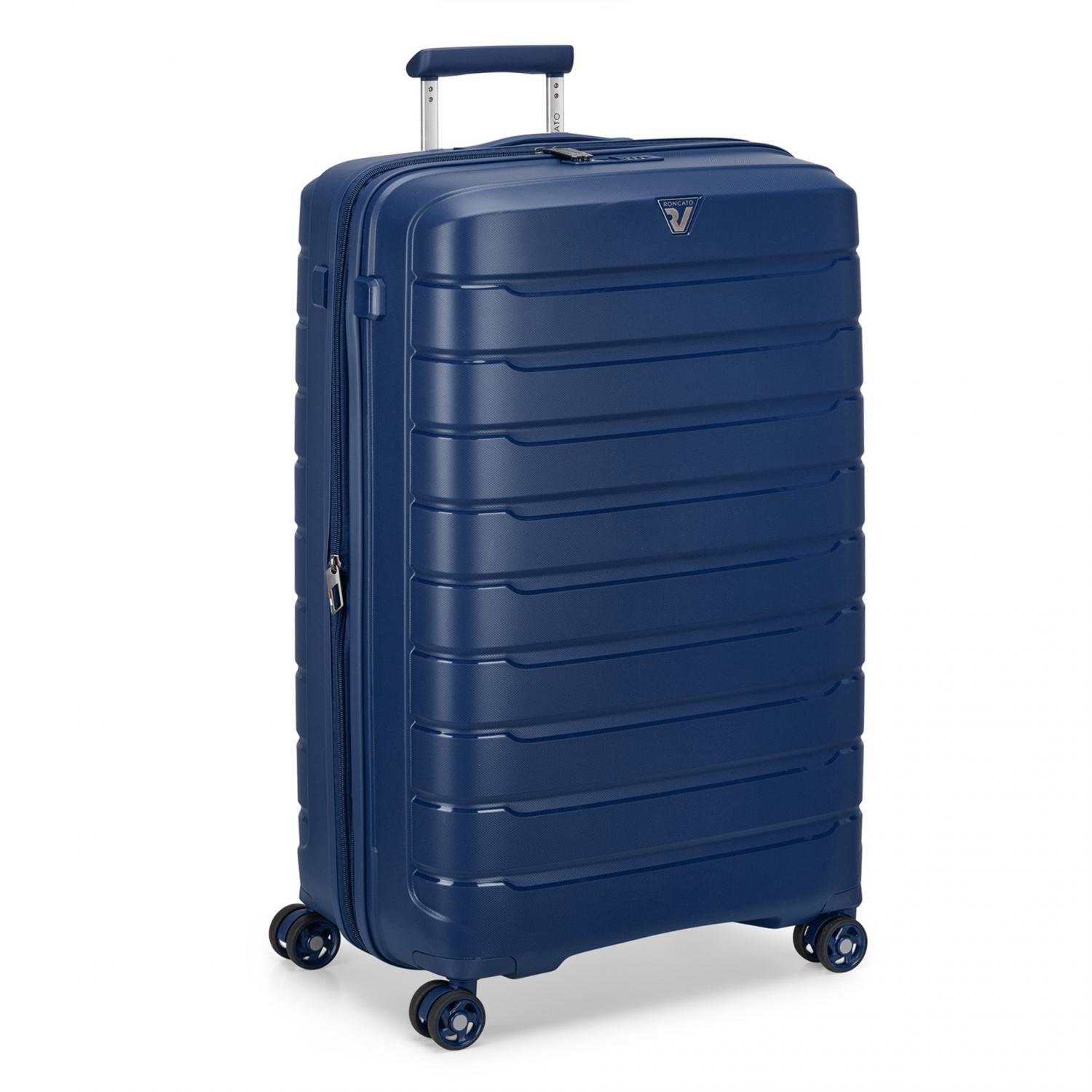 B-FLYING Grande valise 78 cm Extensible - Bleu nuit