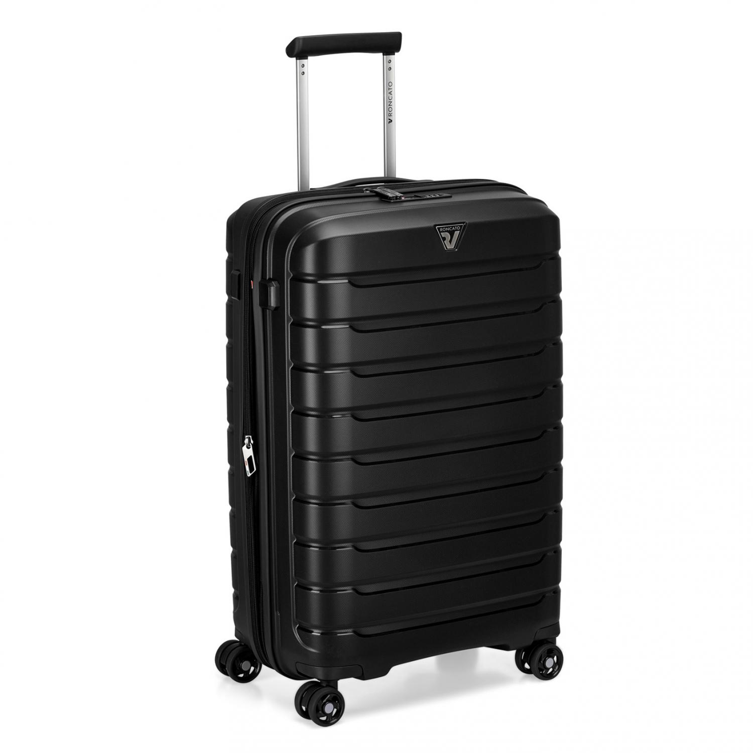 B-FLYING Valise moyenne 68 cm Extensible - Noir