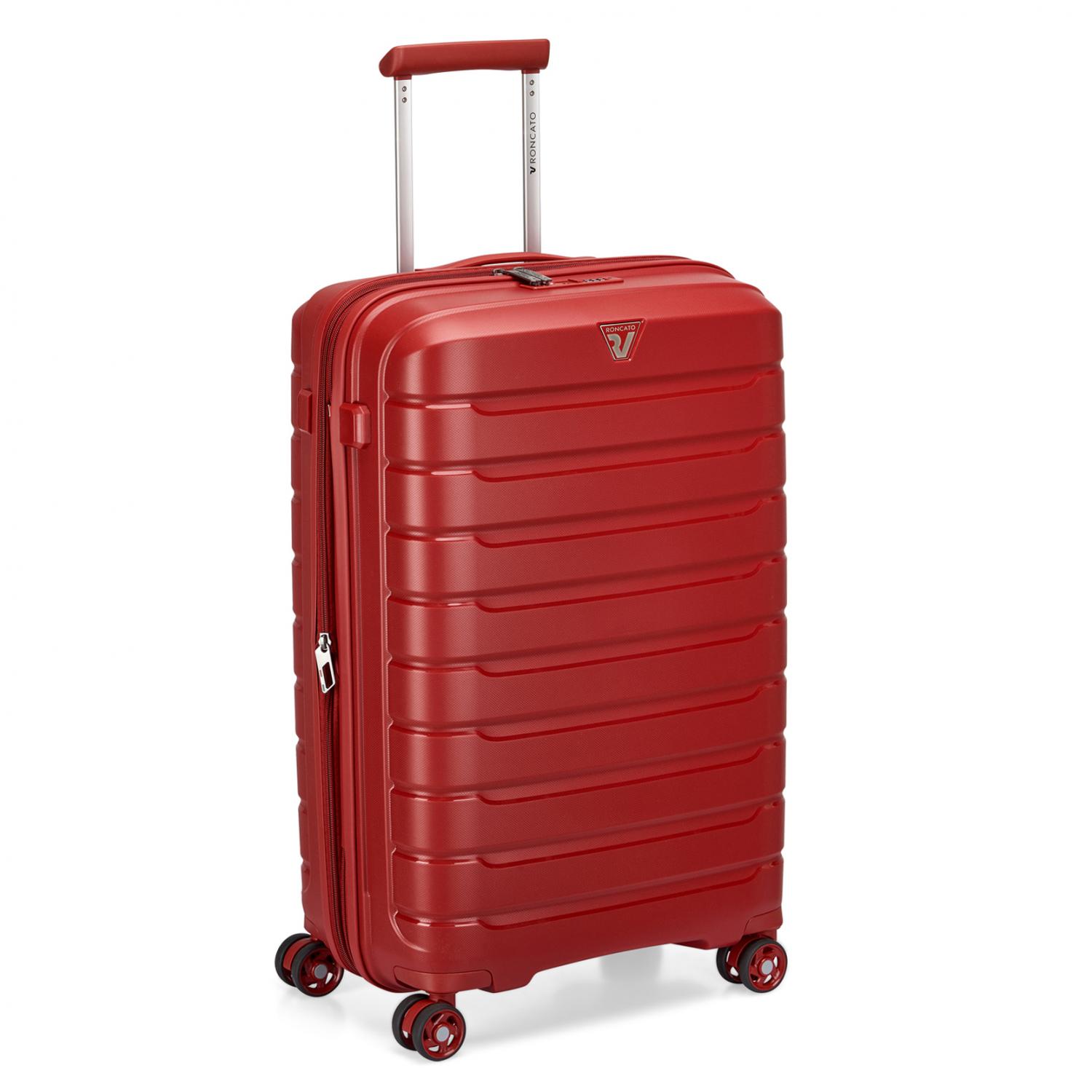 B-FLYING Valise moyenne 68 cm Extensible - Rouge