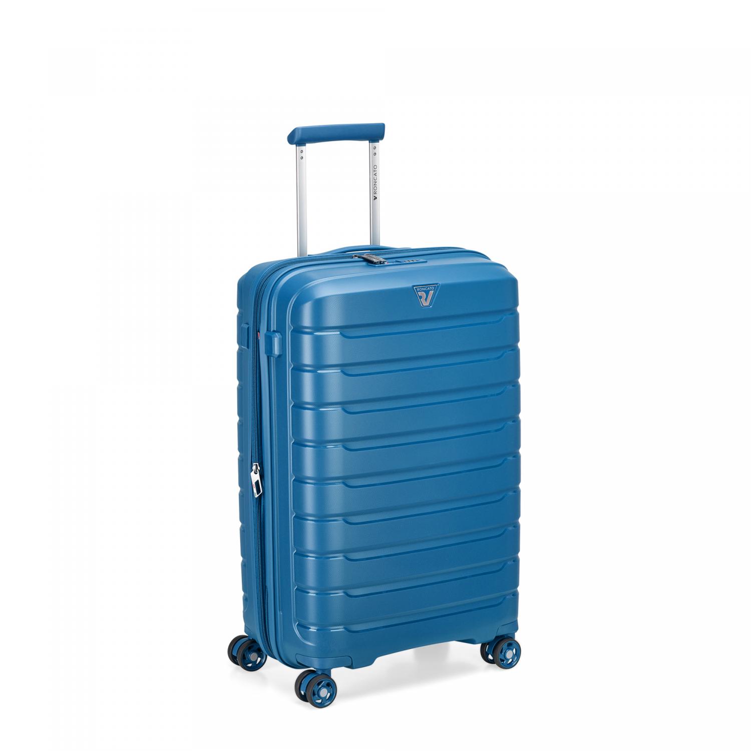 Roncato B-flying Trolley Medio 68 Cm Espandibile - Denim