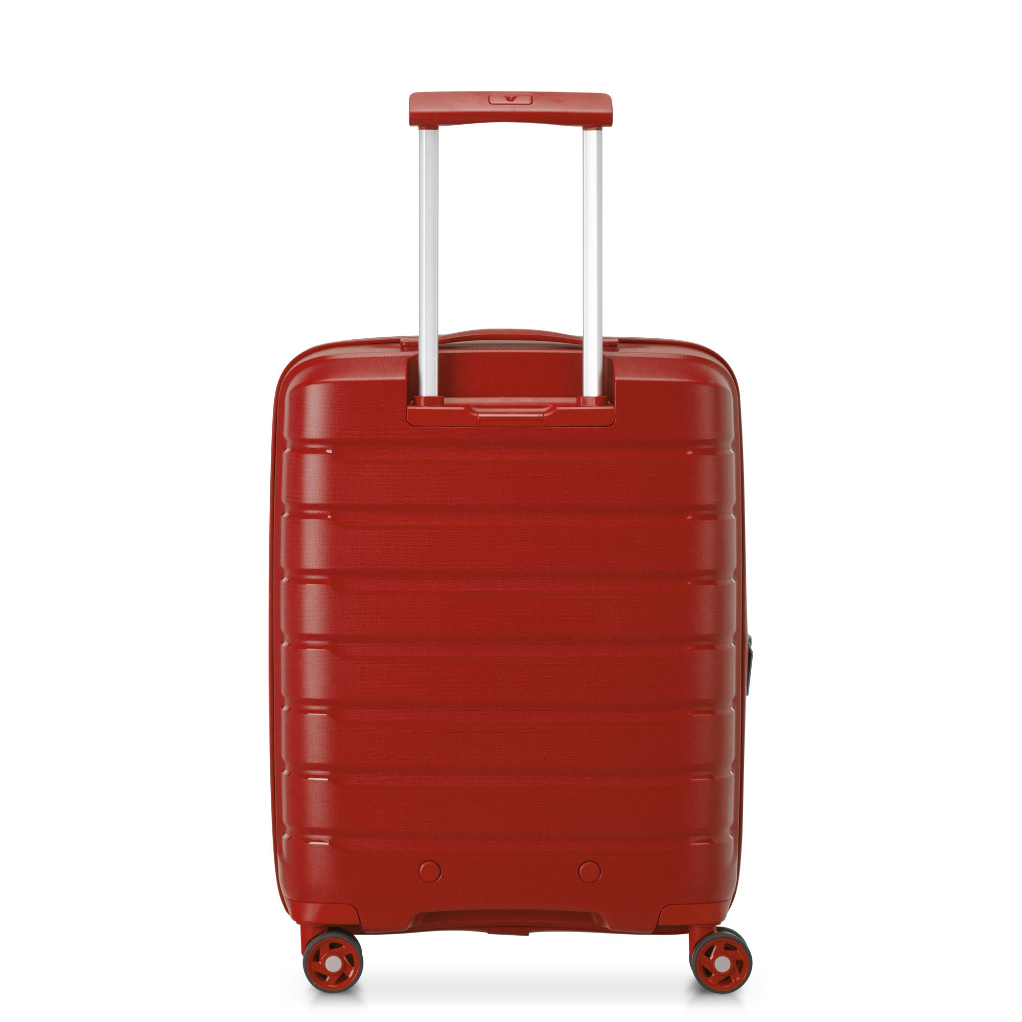 B-FLYING Valise cabine 55x40x20/25 cm Extensible - Rouge