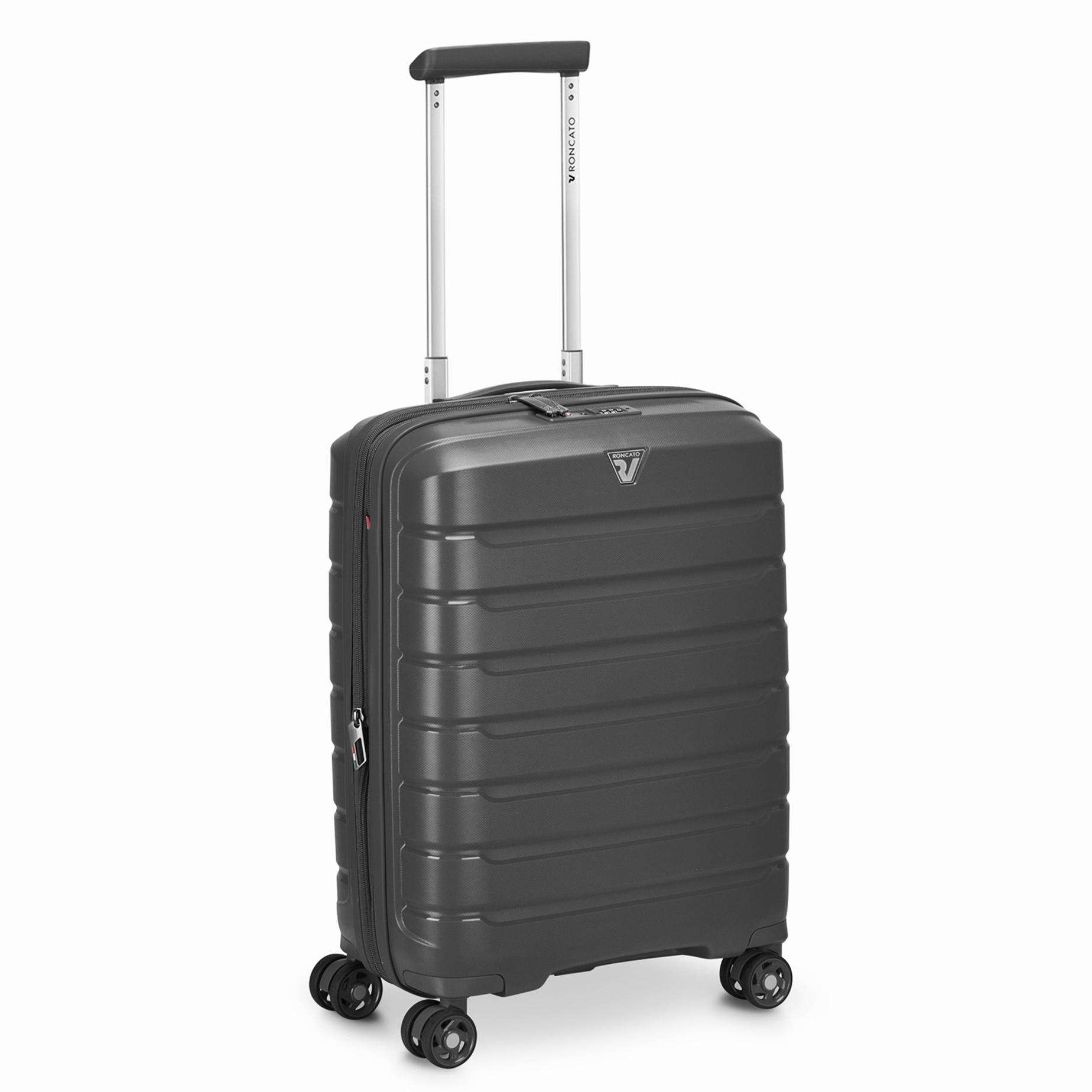 B-FLYING Valise cabine 55x40x20/25 cm Extensible - Anthracite