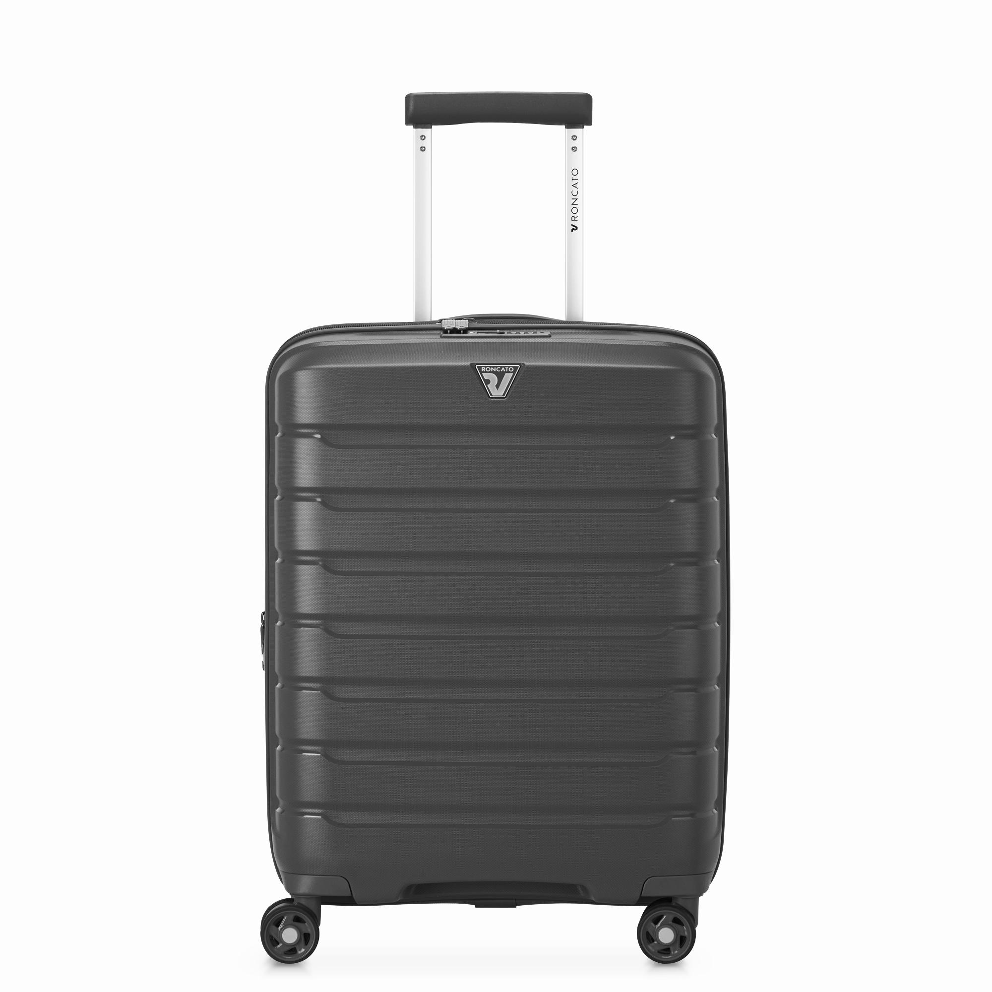 B-FLYING Valise cabine 55x40x20/25 cm Extensible - Anthracite