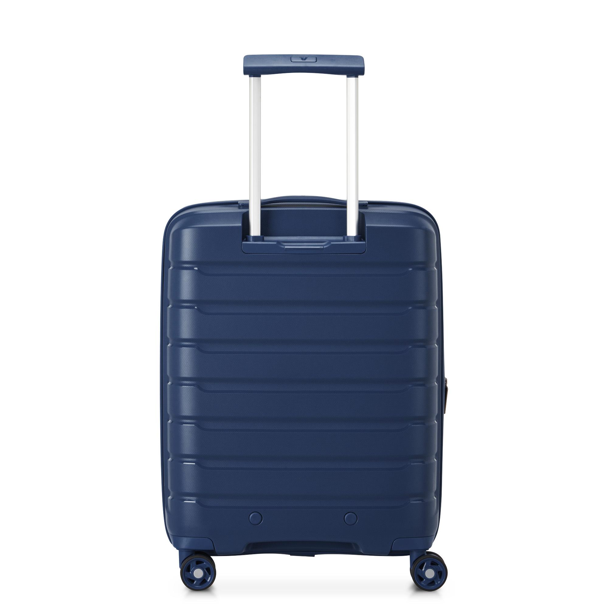 B-FLYING Valise cabine 55x40x20/25 cm Extensible - Bleu nuit