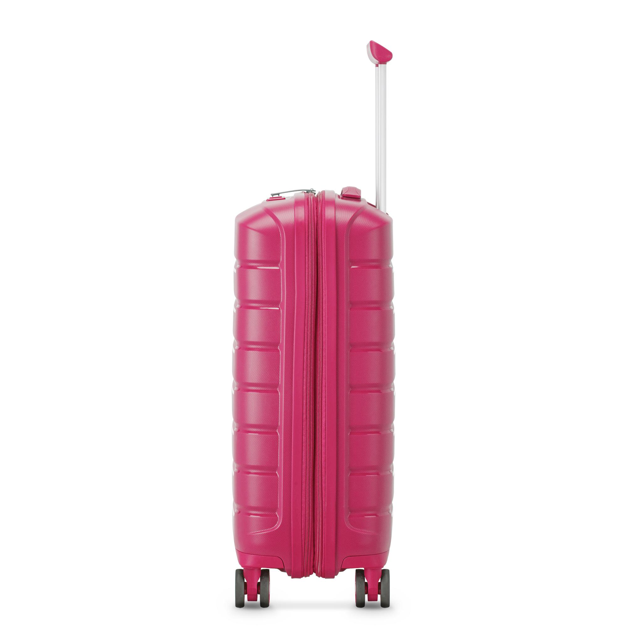 B-FLYING Valise cabine 55x40x20/25 cm Extensible - Magenta